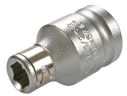 Adapter mit Haltekugel, 12,5 (1/2), für 8 mm Bits