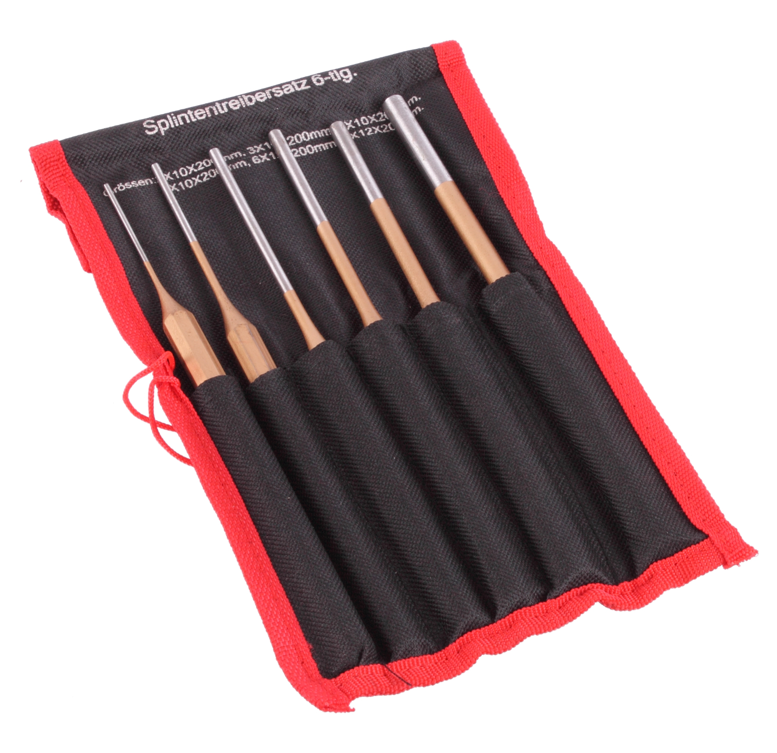 Splintentreibersatz 6tlg extra lang Durchtreiber Splinttreiber Durchschlagdorn