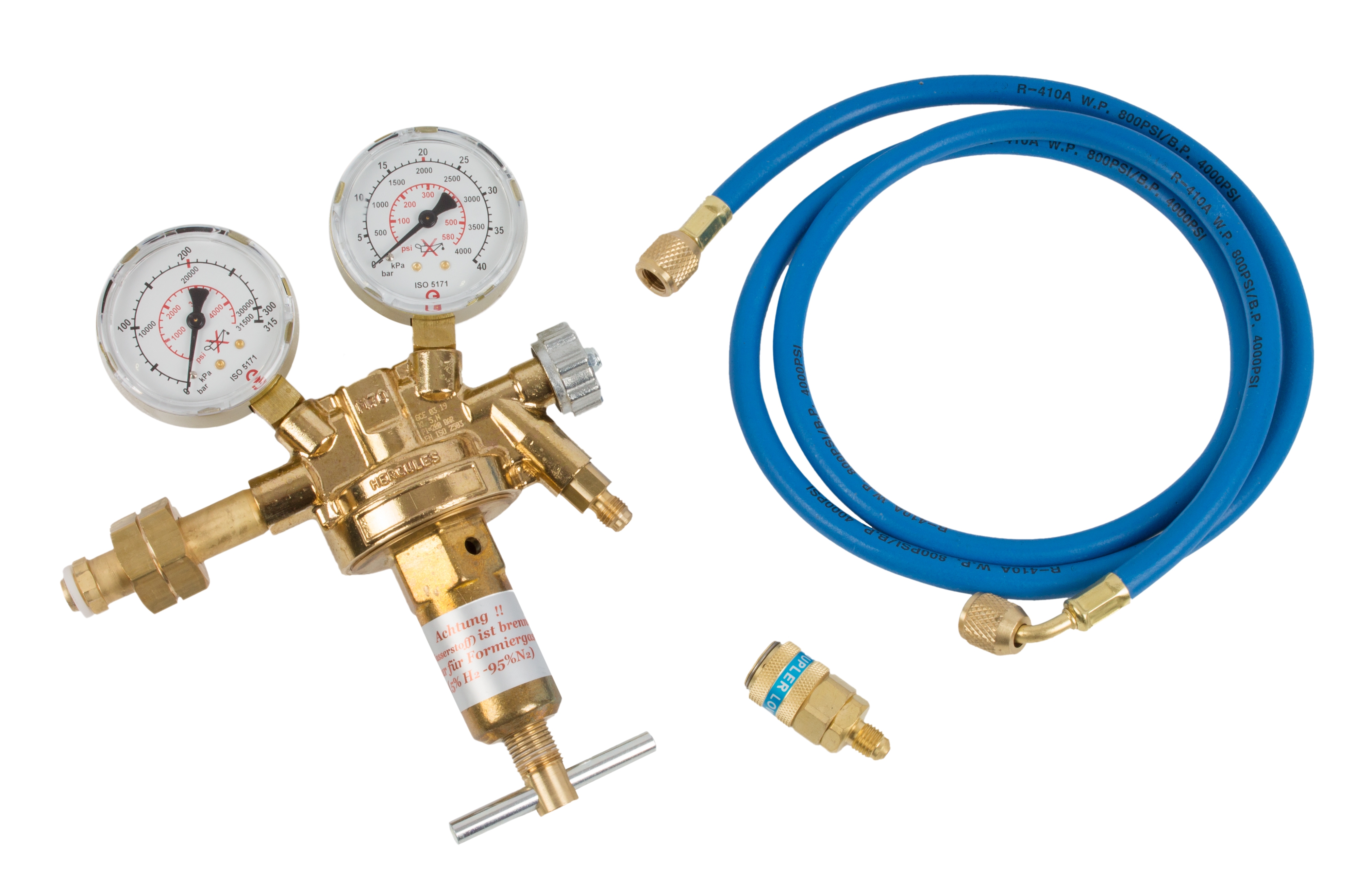 Formiergas-Abdrückset geeignet für die Klimaanlagenlecksuche