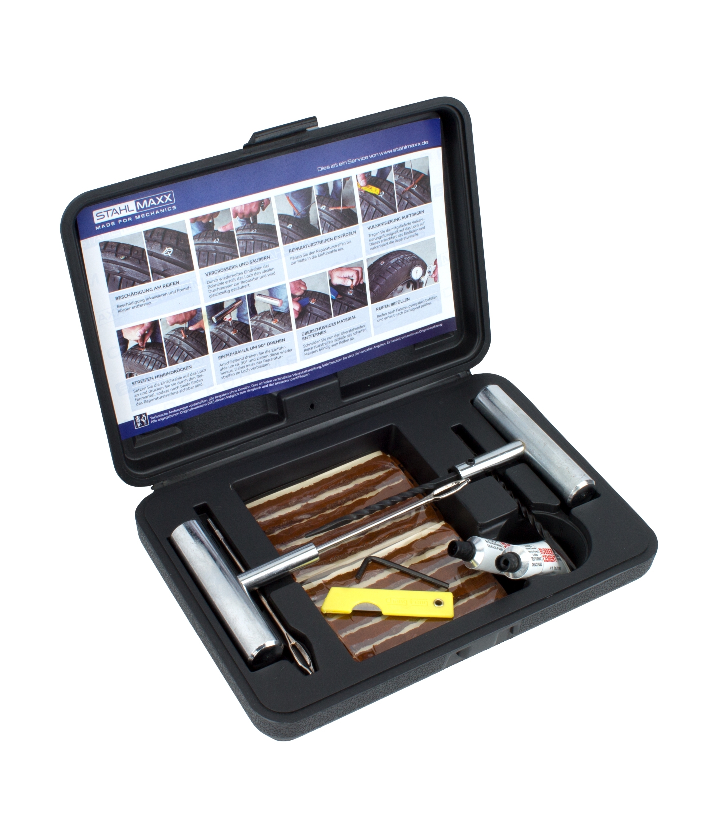 Reparatur-Satz für Reifen, 38-tlg.