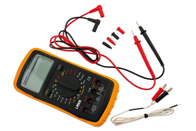 Profi Digitalmultimeter Spannung Stromstärke Widerstand Temparatur messen Kfz
