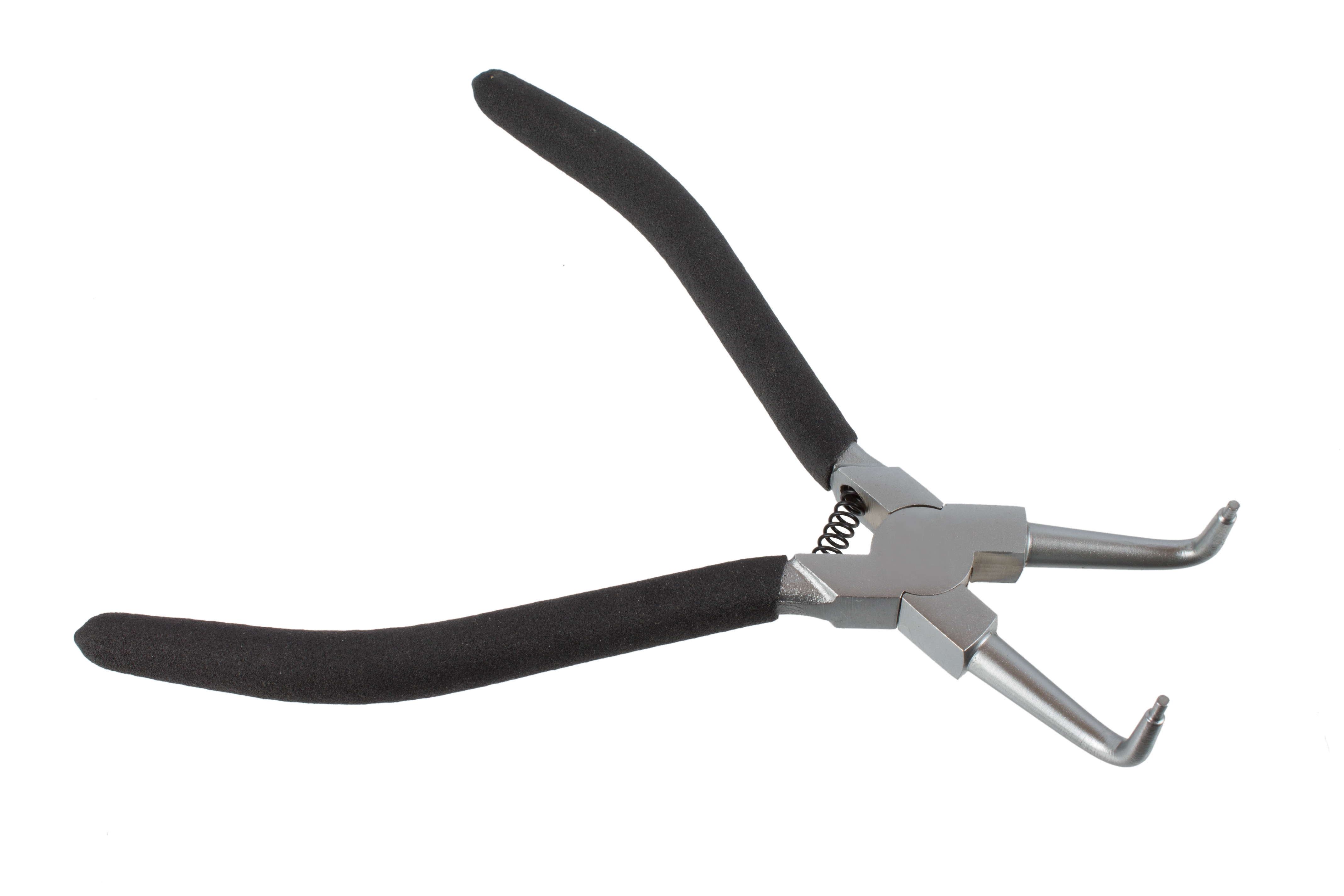 Innen Sicherungsring Zange gebogen 180mm Seegerringzange Sprengringzange