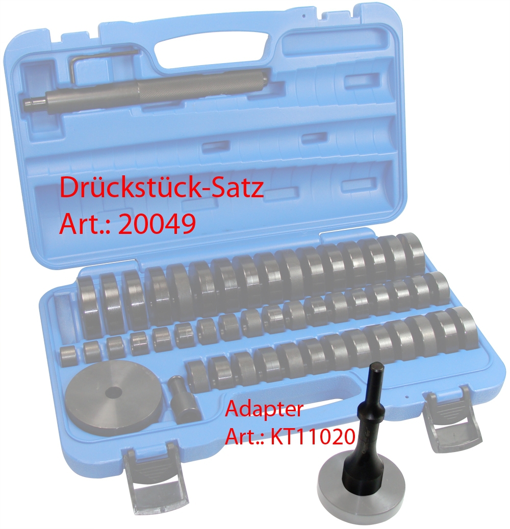 Druckluft Meisselhammer mit Rundschaft Aufnahme, aus Druckstück-Satz 20049