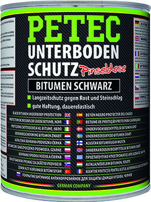 Unterbodenschutz Bitumen Pinseldose schwarz 1000ml
