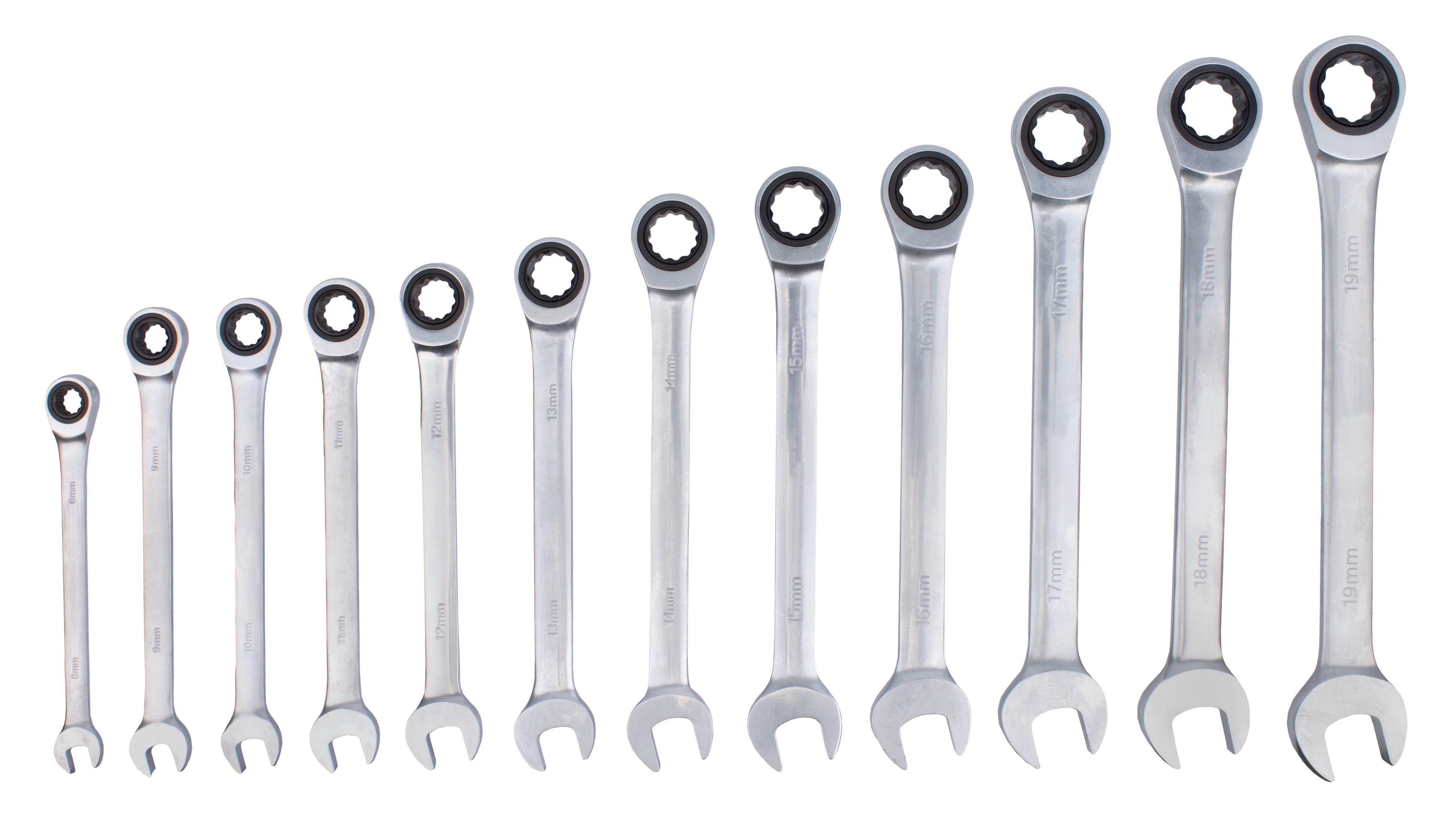 Ratschenring Maulschlüssel Satz Ratschenschlüssel Maulringschlüssel 8-19mm