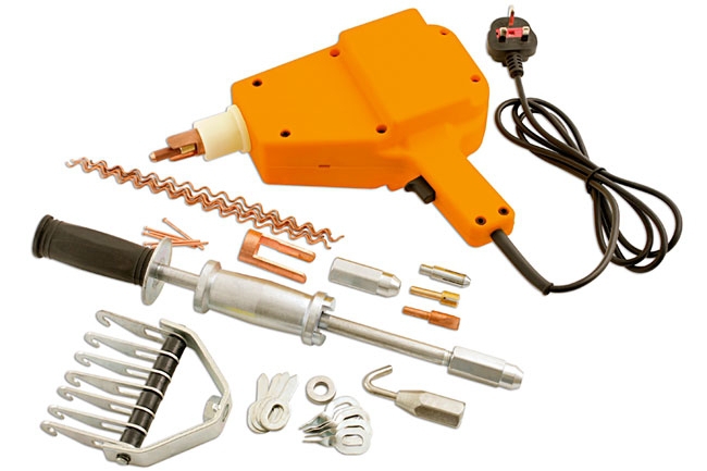 Bolzenschweißgerät / Spotter zum Ausbeulen von Karosserie-/ Blechteile