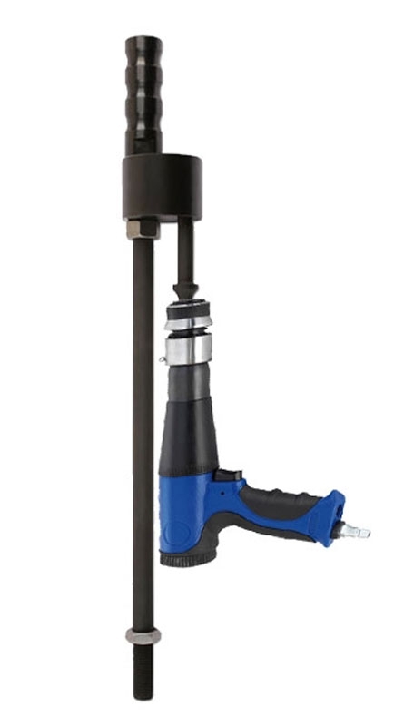 Demontage-Werkzeug-Satz für Injektoren, inkl. Druckluft-Meißelhammer