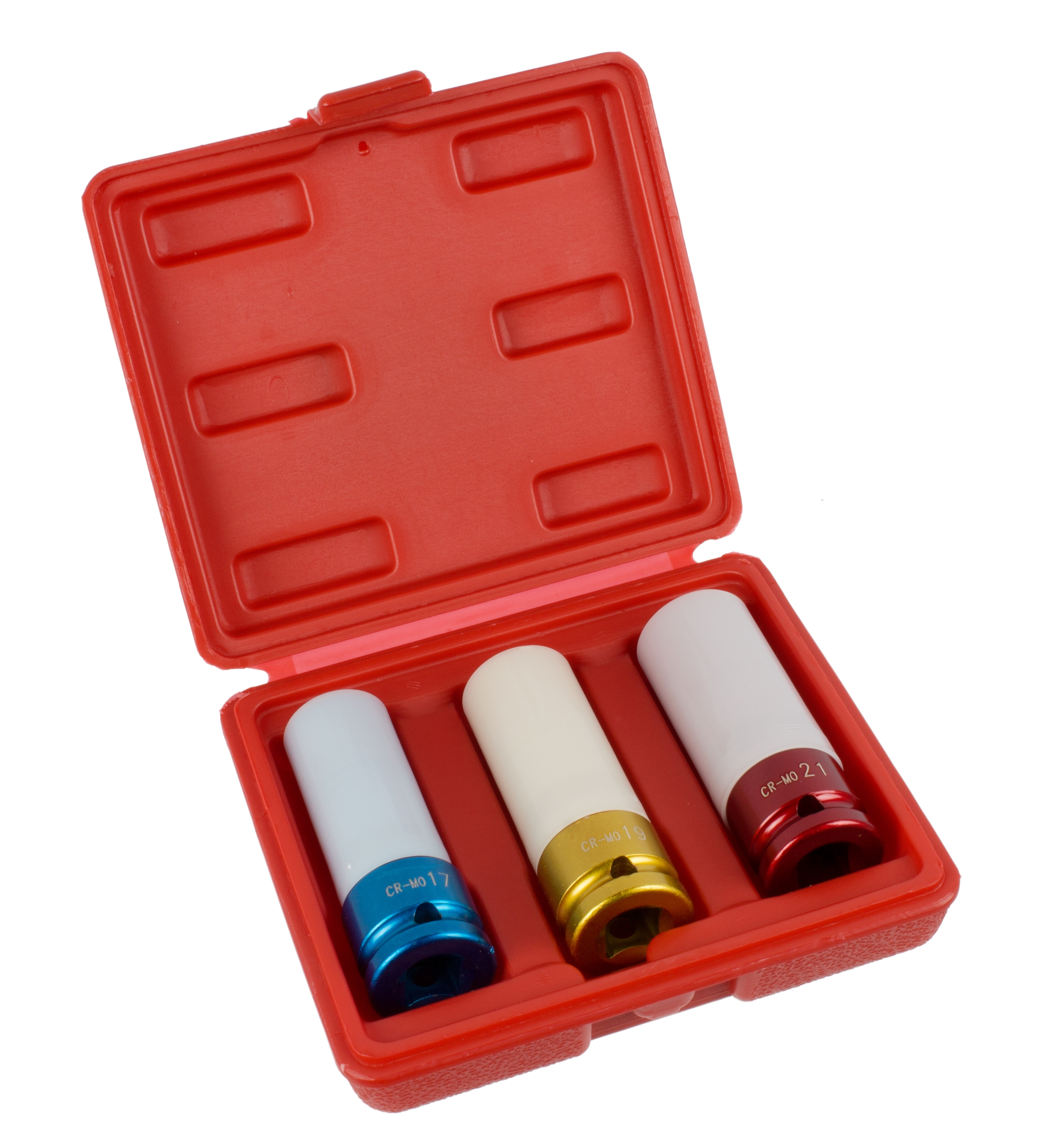 Alufelgen-Radmuttern-Einsätze, 17–21 mm