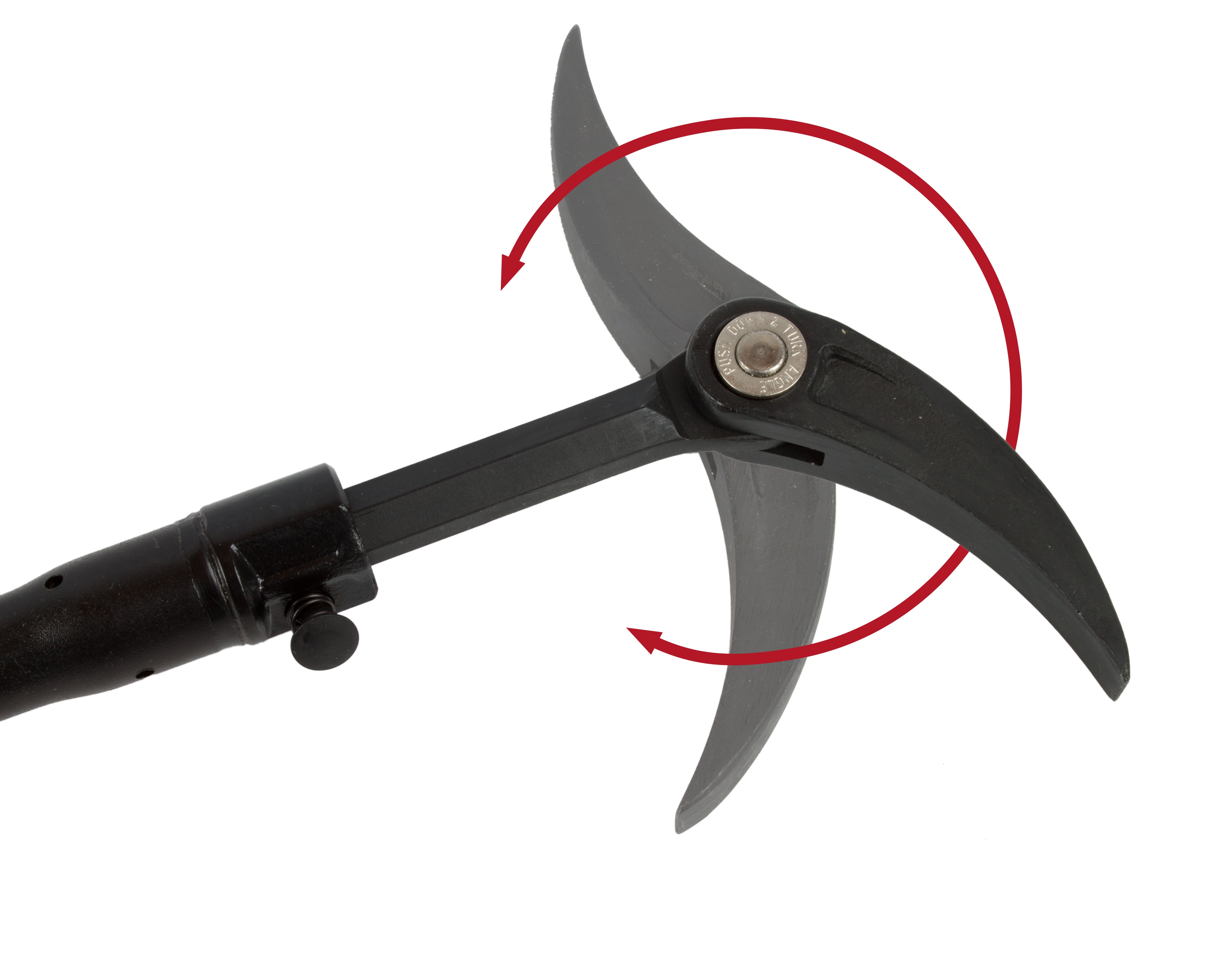 Teleskop Hebeleisen 610-940 mm mit Gelenk-Kopf