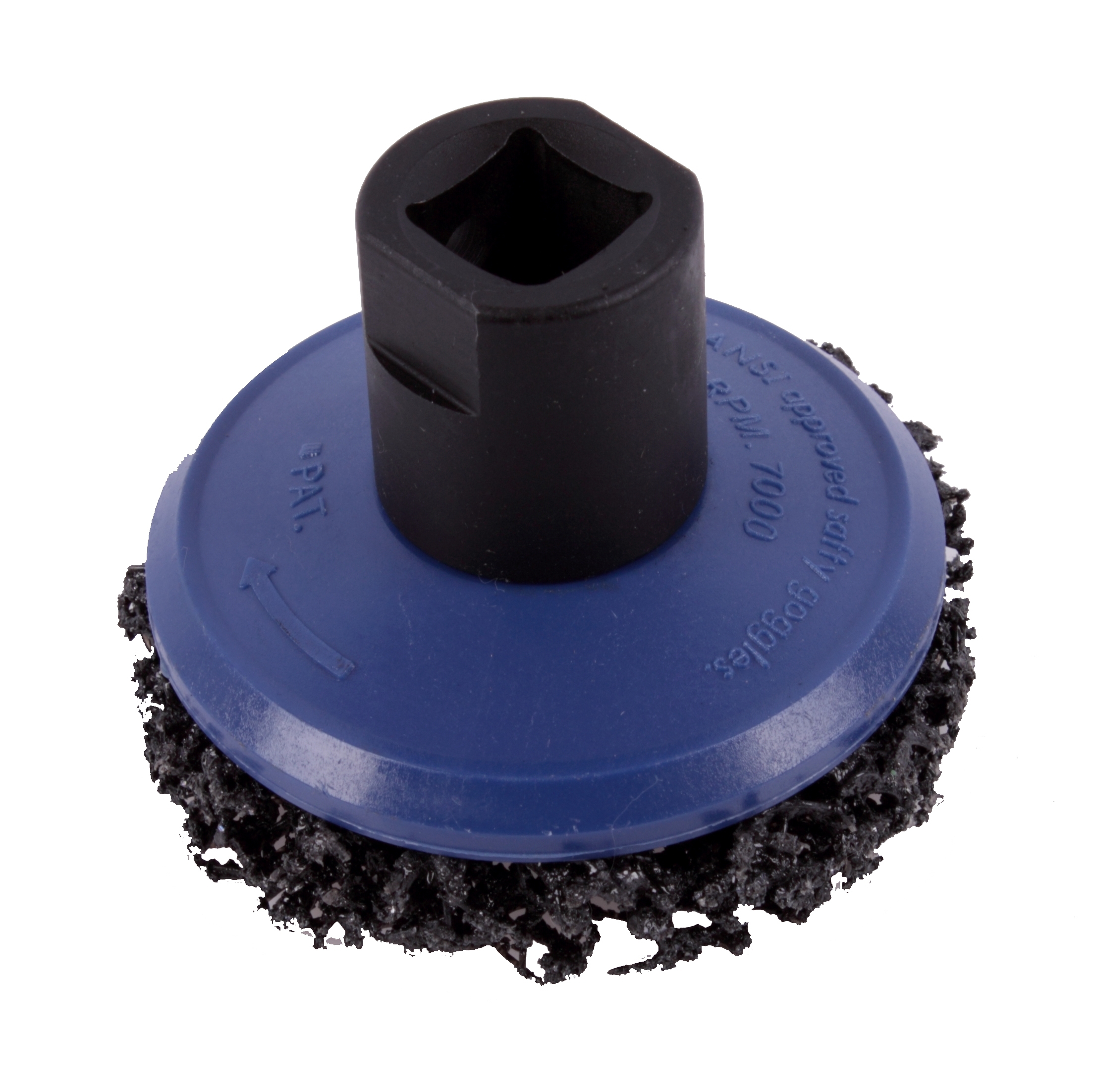 Schleiftopf zum Reinigen / Entrosten von Radnaben