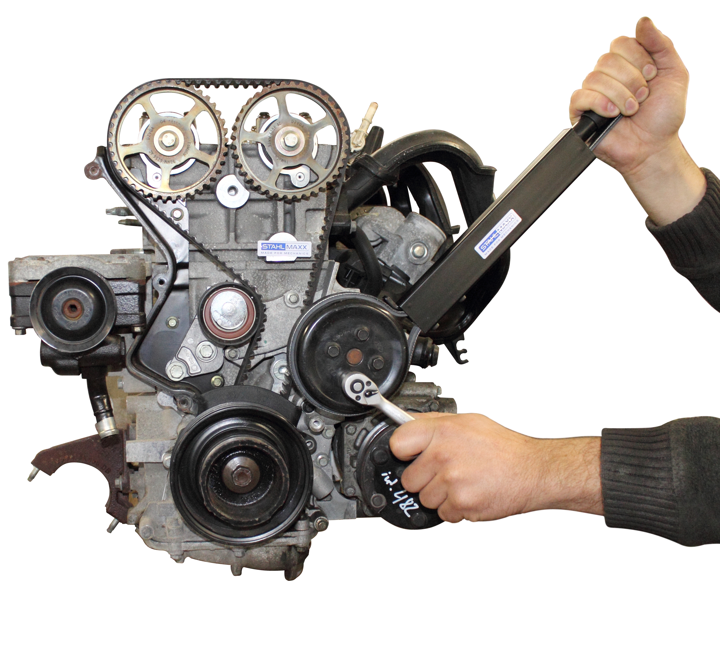 Keilrippenriemen Keilriemen Gegenhalter Riemenscheiben Halter Spezial Werkzeug