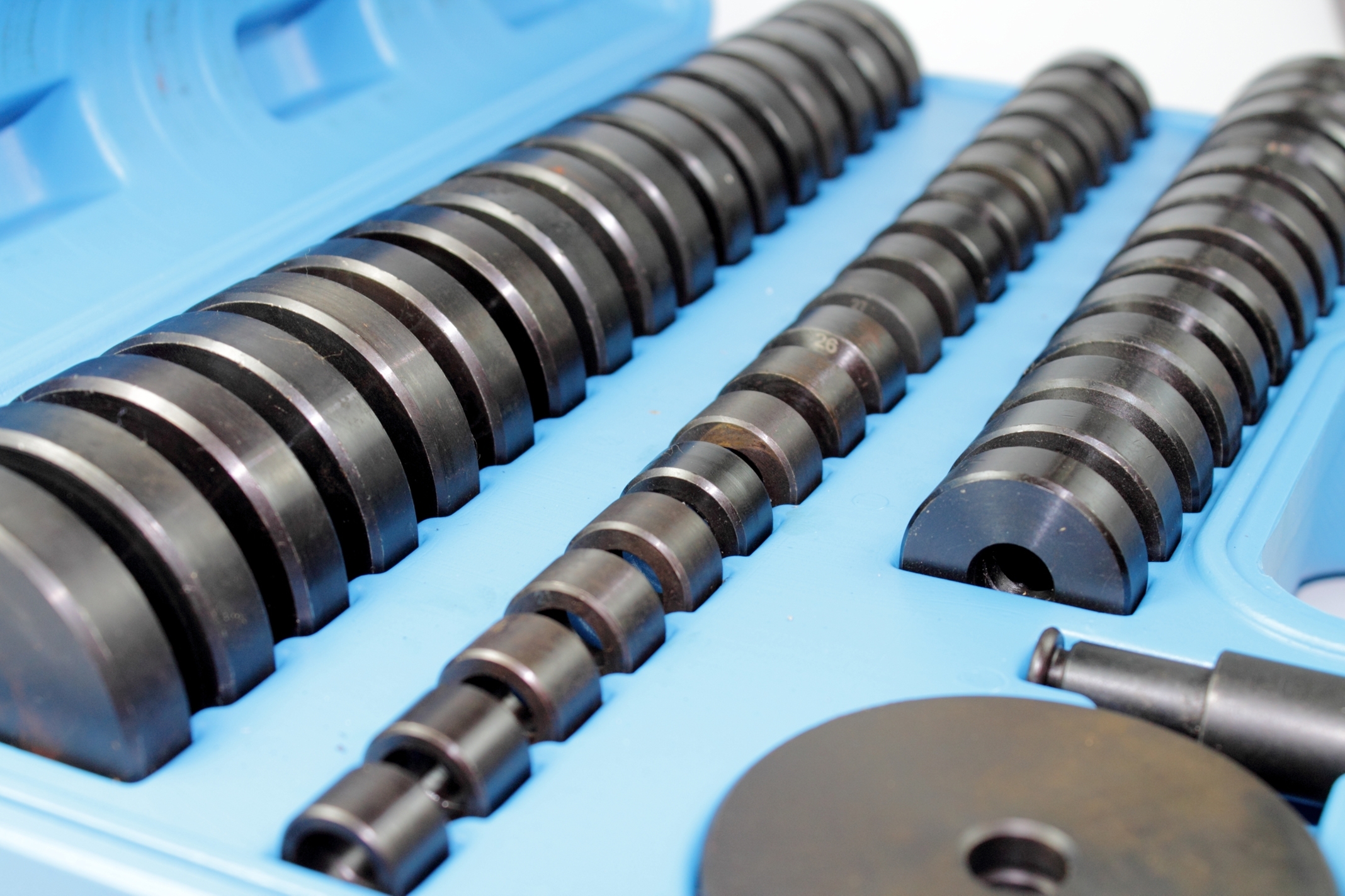 Druckstücke-Satz zum Aus/Einpressen von Lagern und Buchsen