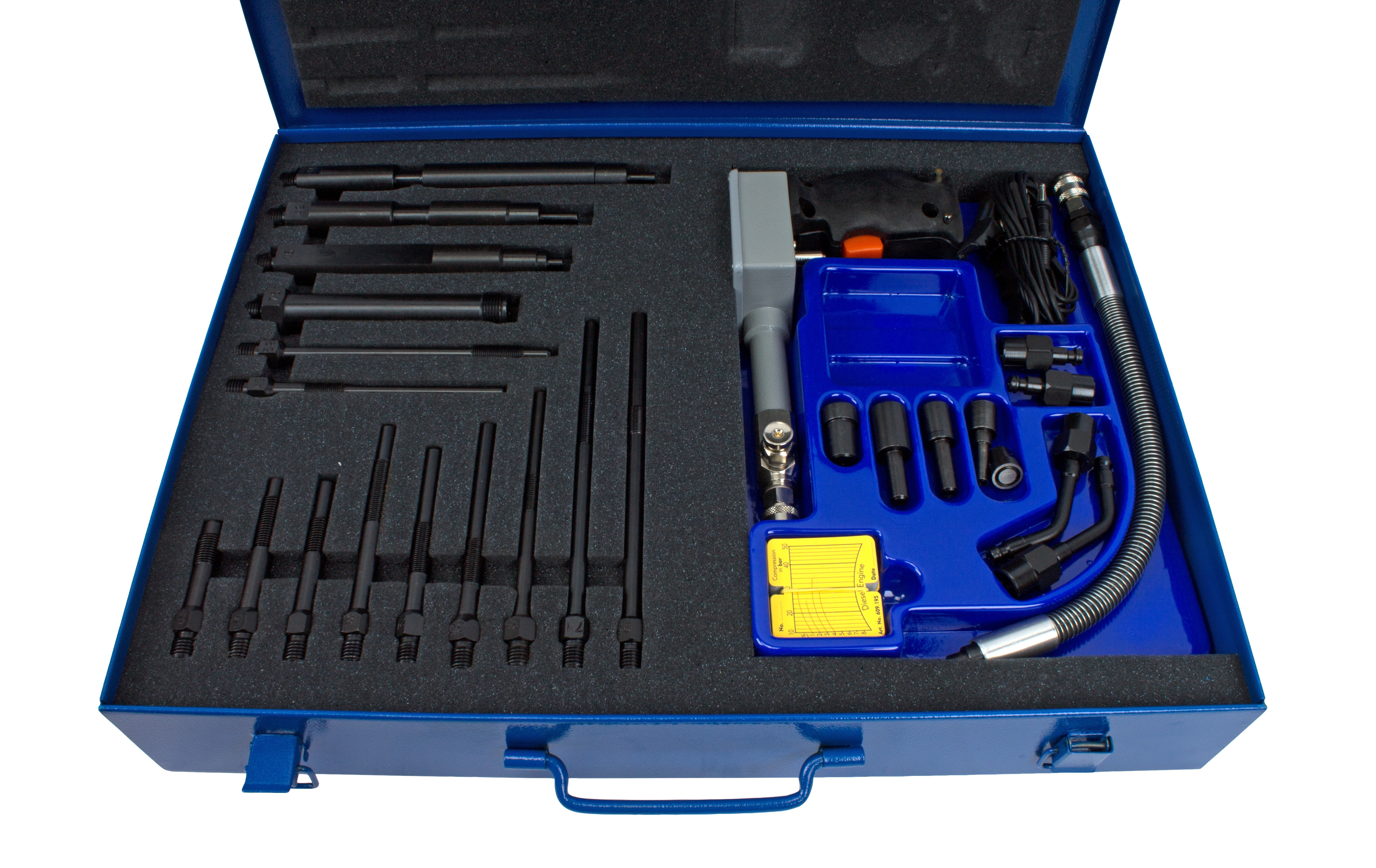 Kompressionsdruckschreiber-Kompressionstester 10 - 50bar Diesel