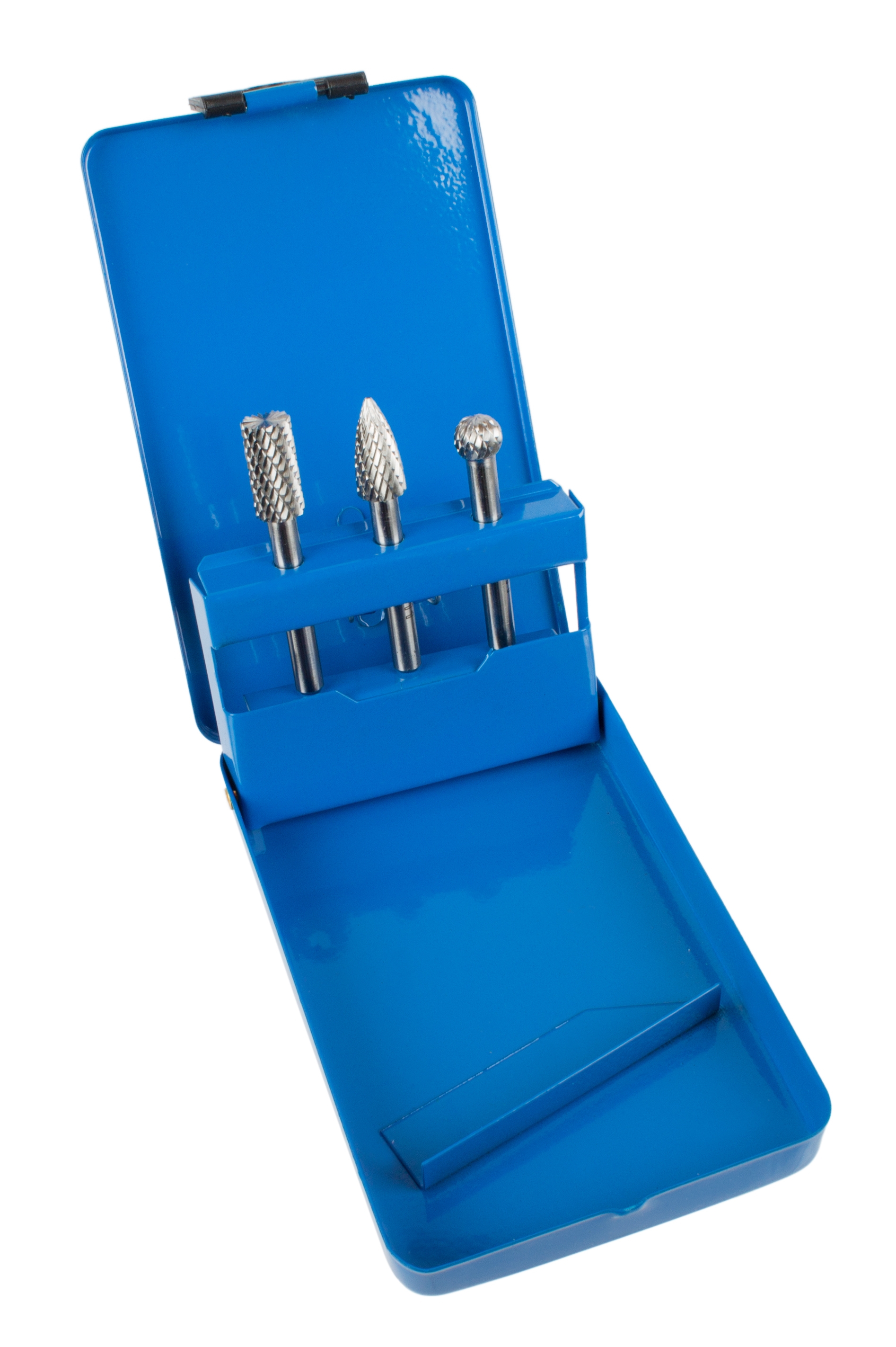 3tlg Fräser Satz HSS-Stahl Schaftfräser Fräsbohrer Frässtifte Bohrer