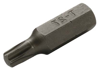 T27 Bit ohne Bohrung, 30 mm lang, 8 (5/16) Antrieb