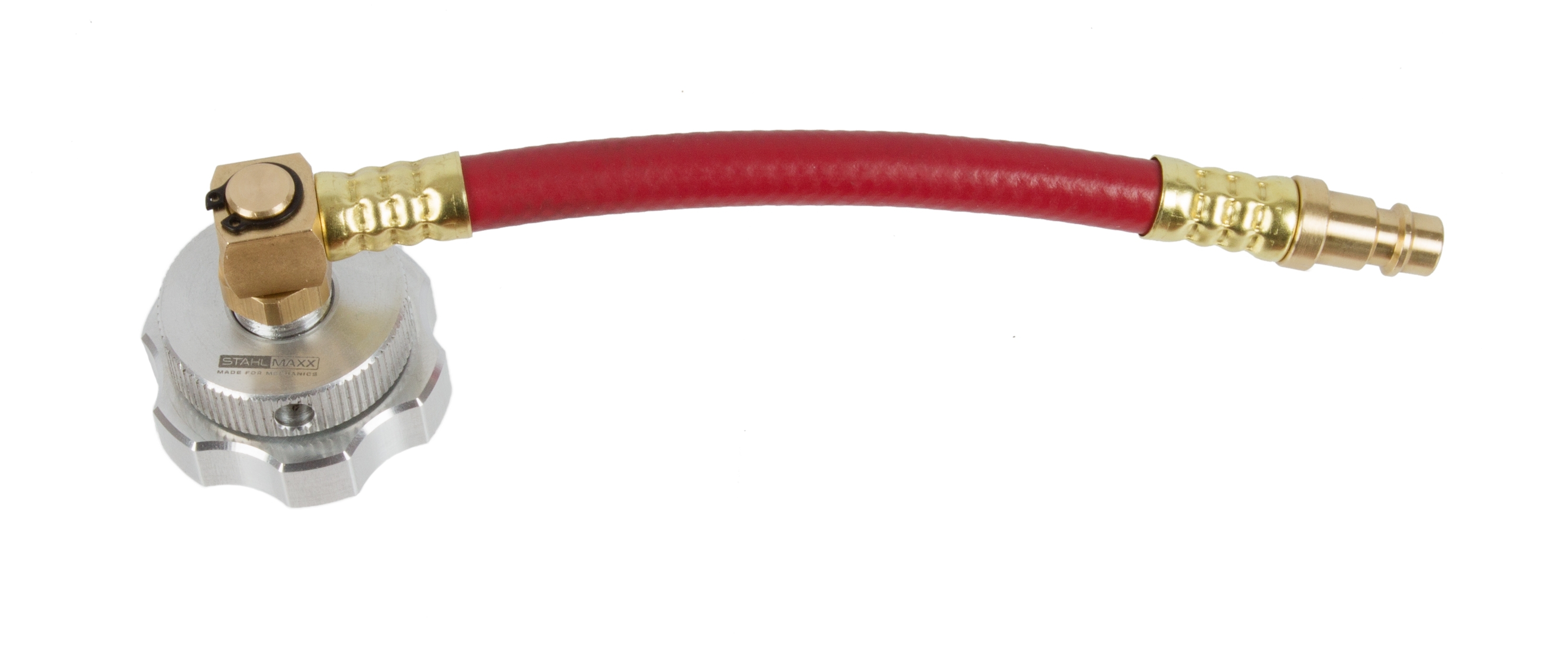 Bajonett-Bremsenentlüftungsadapter, abgewinkelt, Ø 30–33 mm, Chrysler / Fiat / Jeep / Lancia