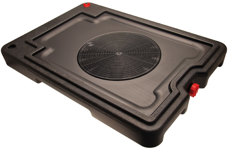 Auffangwanne flach 20 Liter mit Rollen