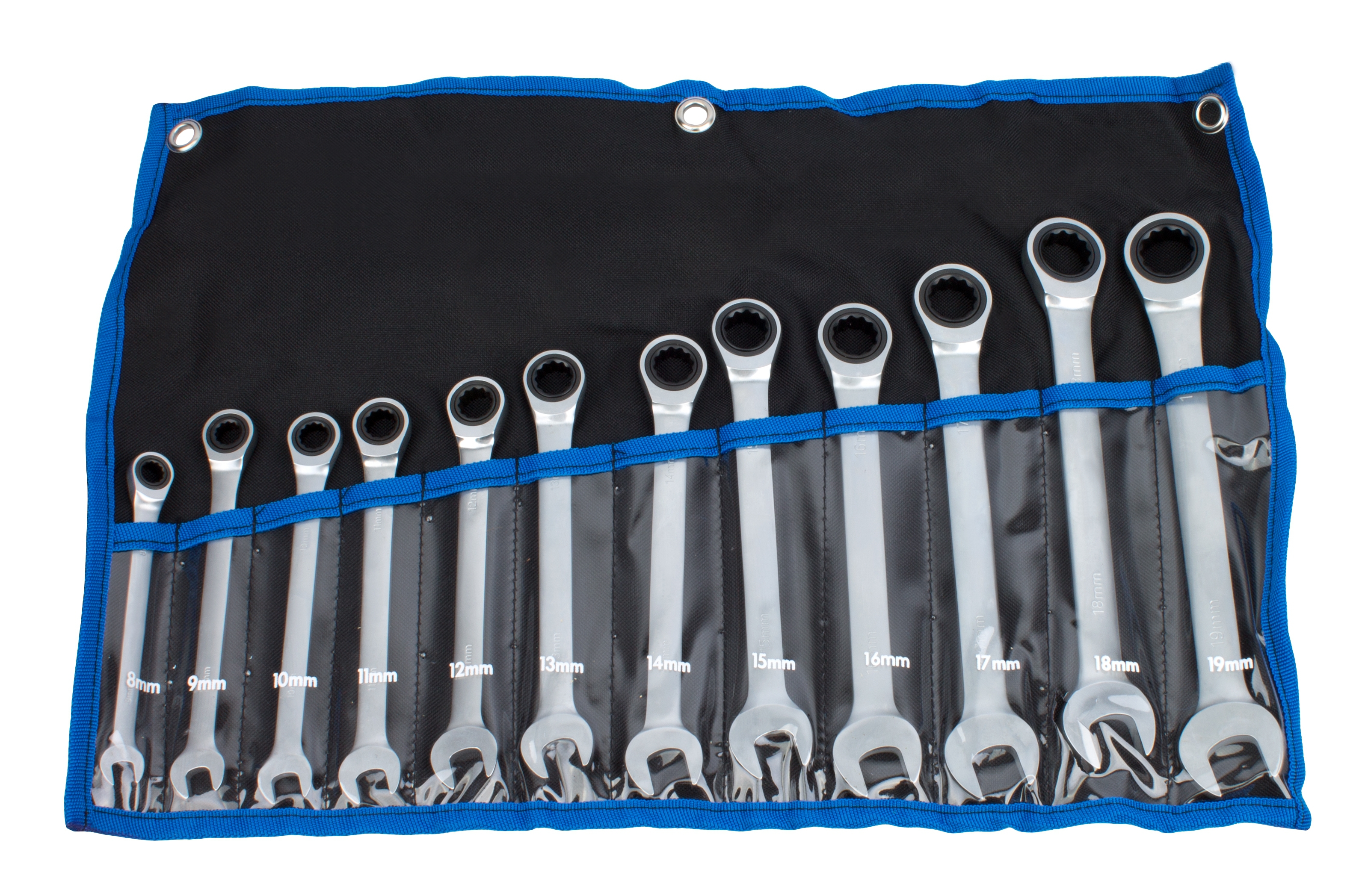 Ratschenring Maulschlüssel Satz Ratschenschlüssel Maulringschlüssel 8-19mm
