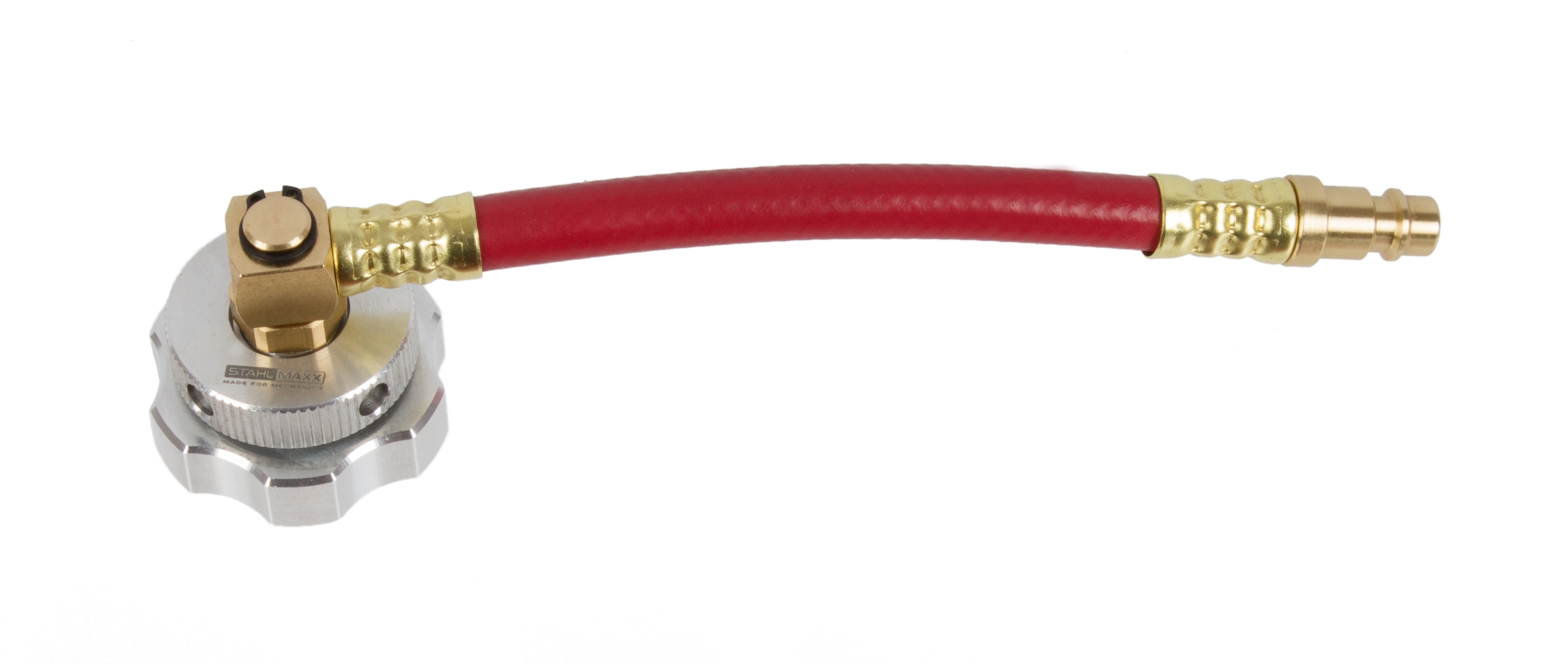 Bajonett-Bremsenentlüftungsadapter, abgewinkelt, Ø 23,7–26 mm, Nissan / Renault