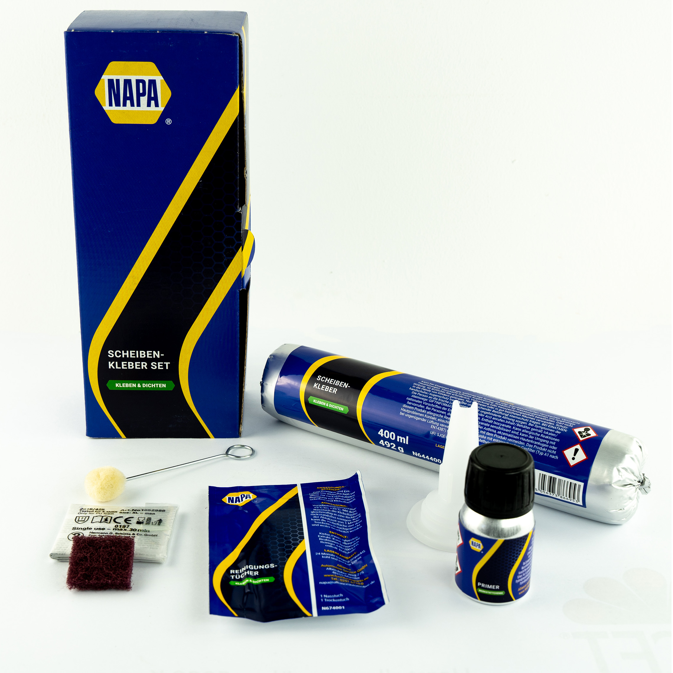 Scheibenkleber-Set,Schlauchbeutel