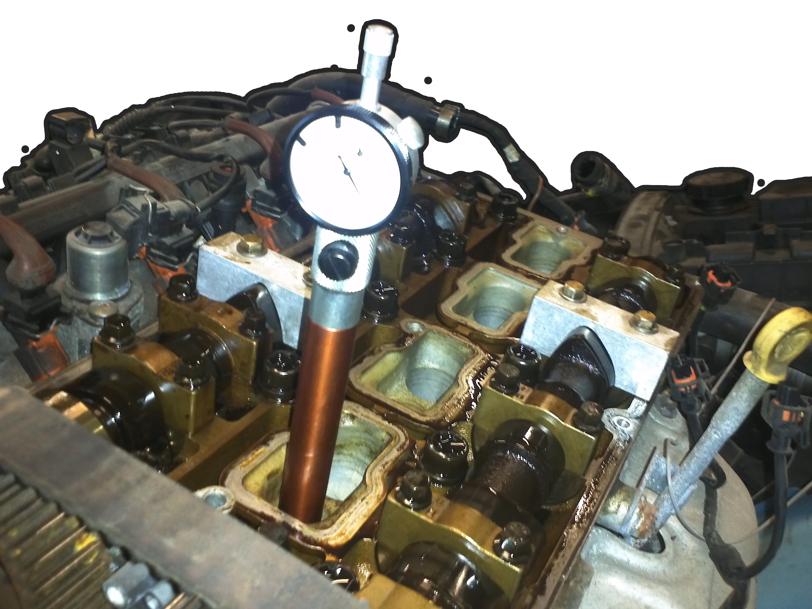 Arretierblöcke für Nockenwellen bei Fiat Stilo – 2,4 20V