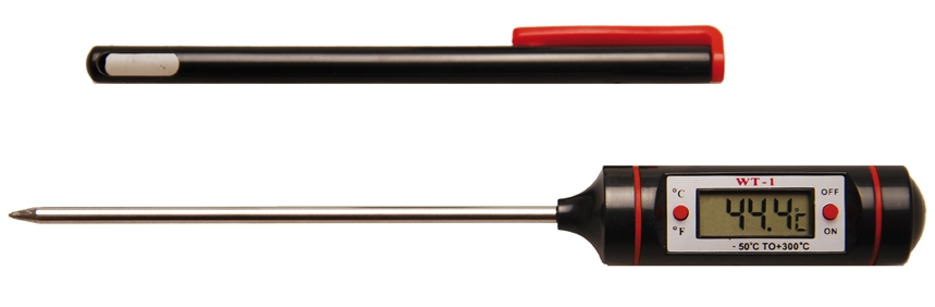 Digital Thermometer mit Edelstahl Messsonde