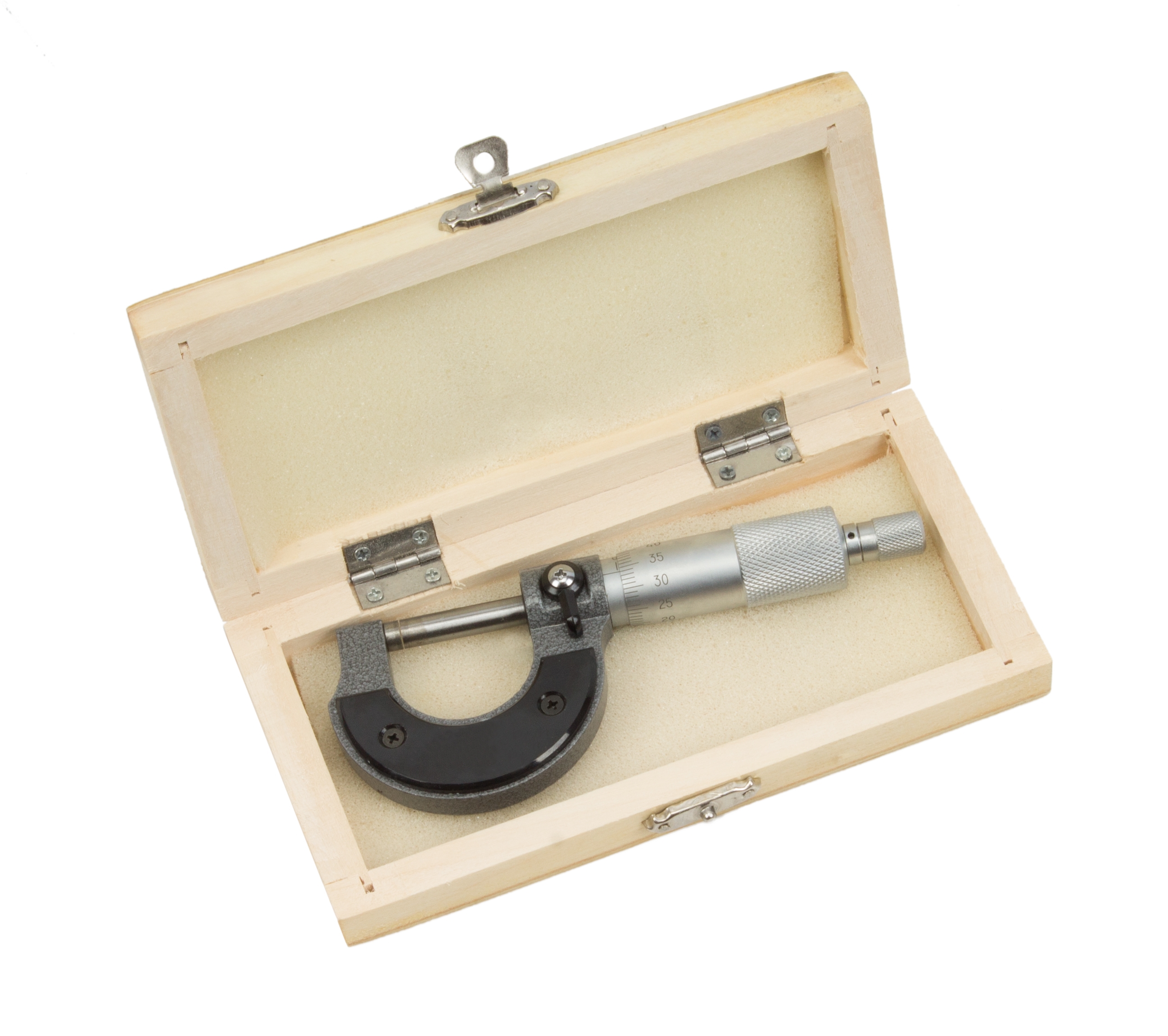 Mikrometer Genauigkeit 0.01mm 0-25mm Ventileinstellplättchen messen