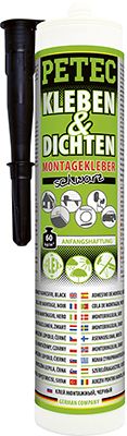 Kleben & Dichten Montagekleber schwarz 290ml