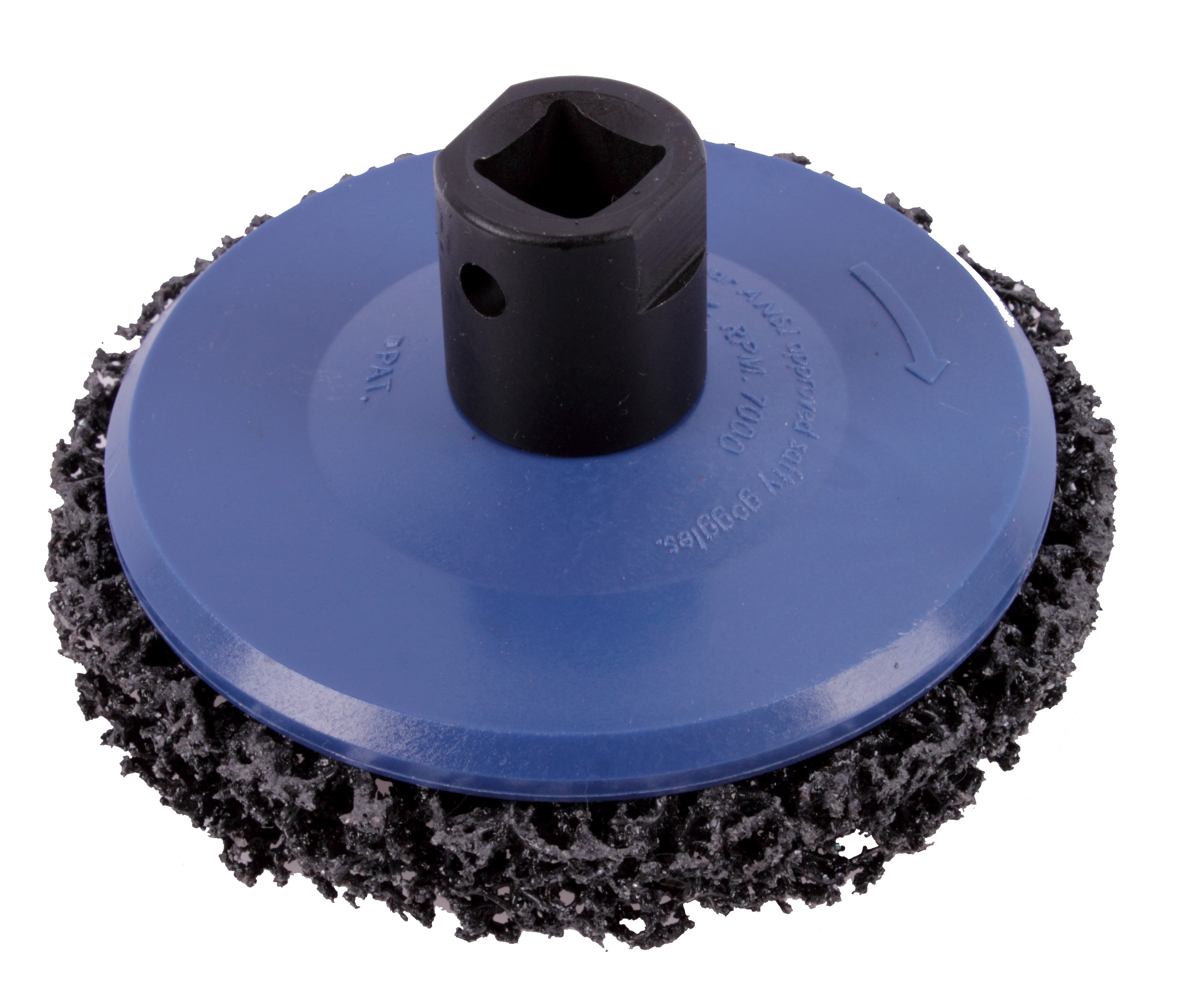 Schleiftopf Ø 105 mm zum Reinigen von Radnaben