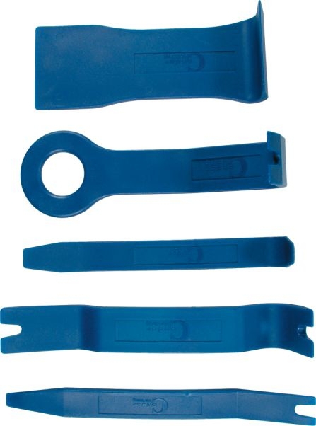 Montagehebel-Satz, 5-tlg. Zierleistenkeile-Set