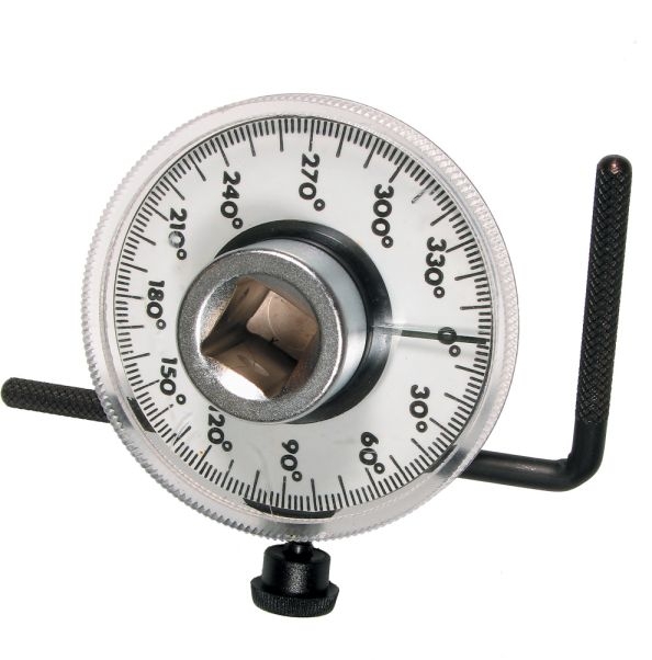 Drehwinkelmesser 1/2 Drehwinkel Messgerät Winkelmesser Drehwinkelscheibe