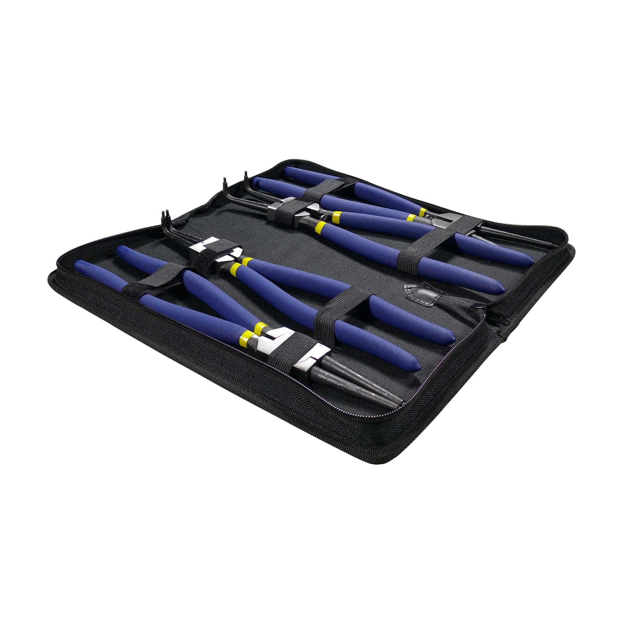 Set Innen Aussen Sicherungsring Zange 300mm gerade gebogen Seegering Sprengring