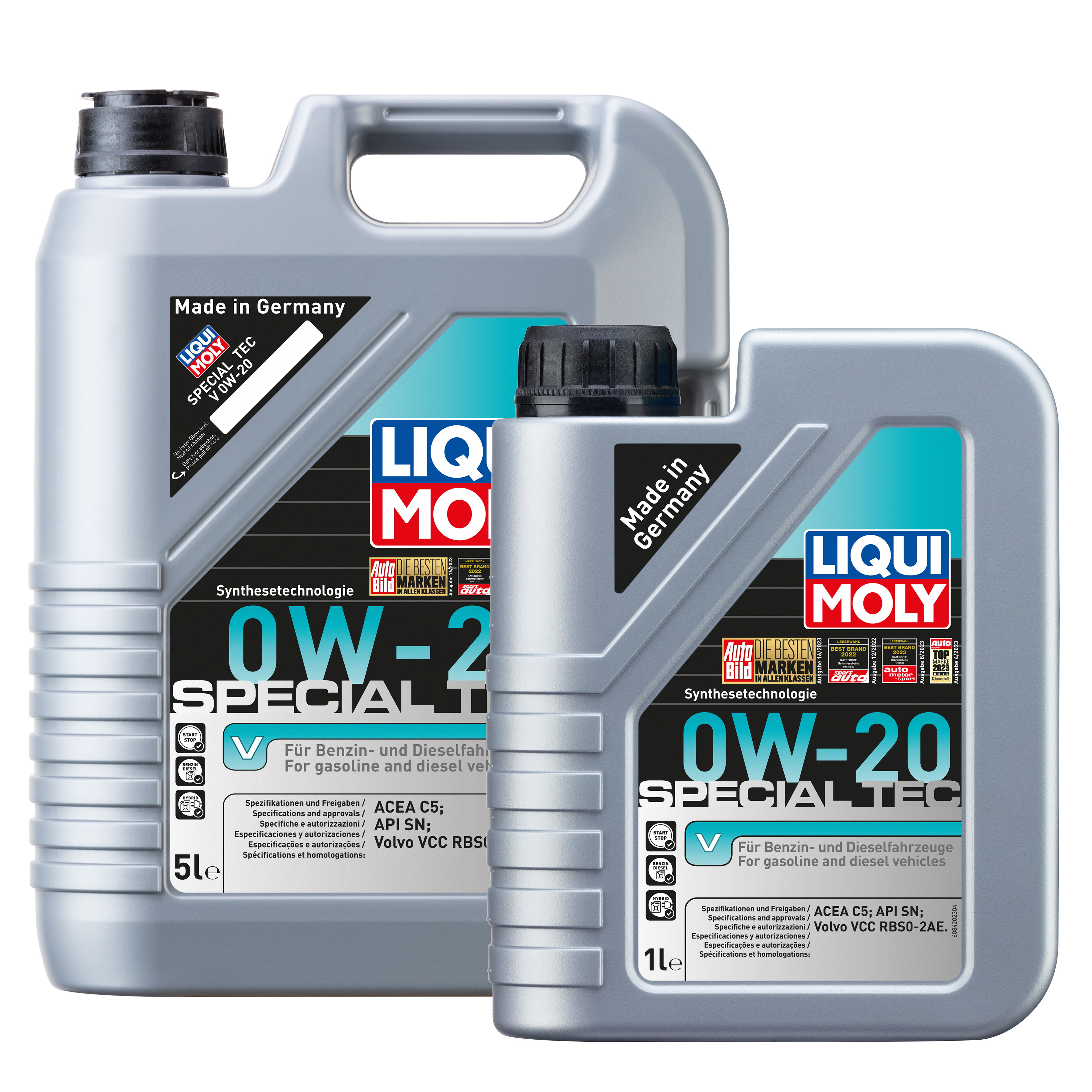 LIQUI MOLY 0W-20 6L SPEC. TEC Motoröl für VOLVO     