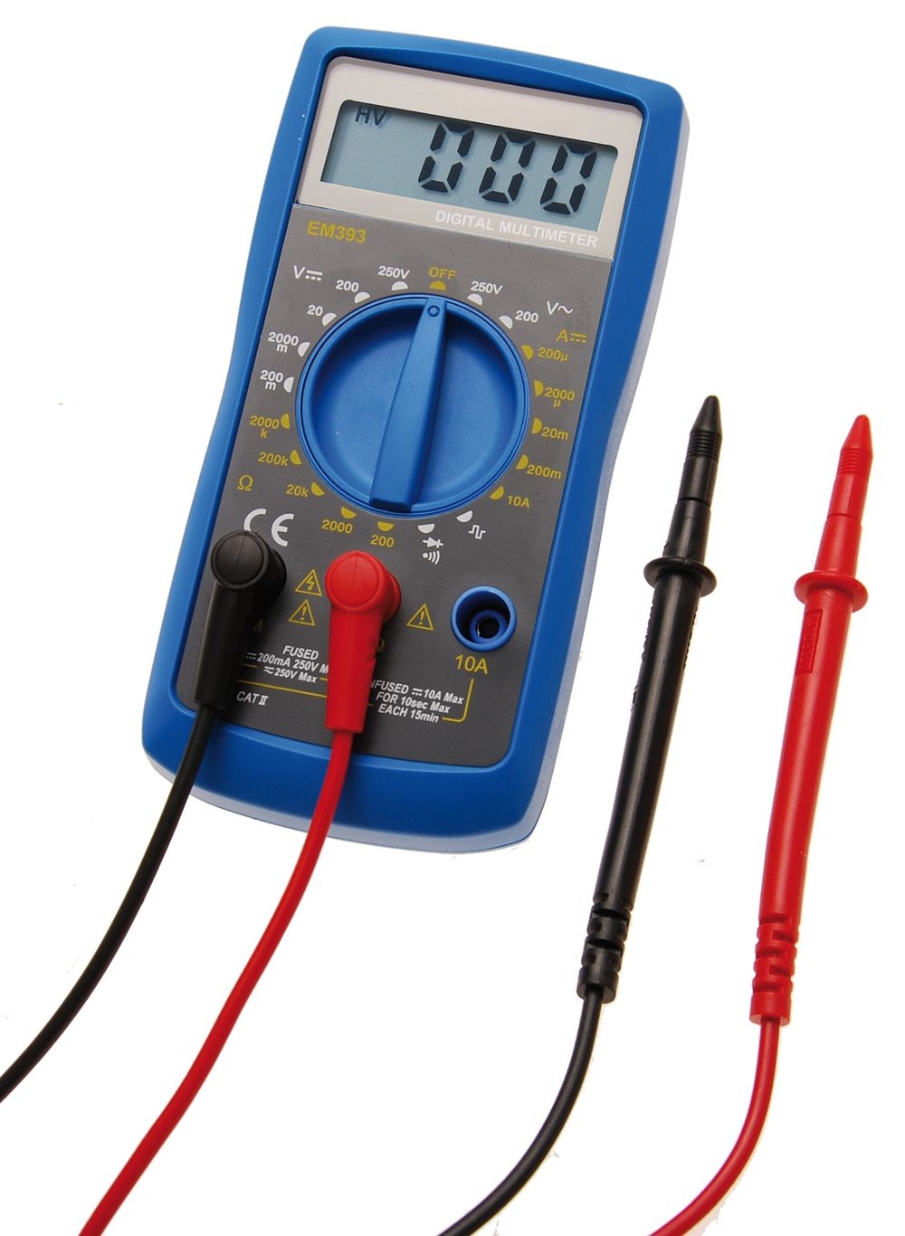 Digital Multimeter Messgerät Transistor Voltmeter Amperemeter Spannungsprüfer