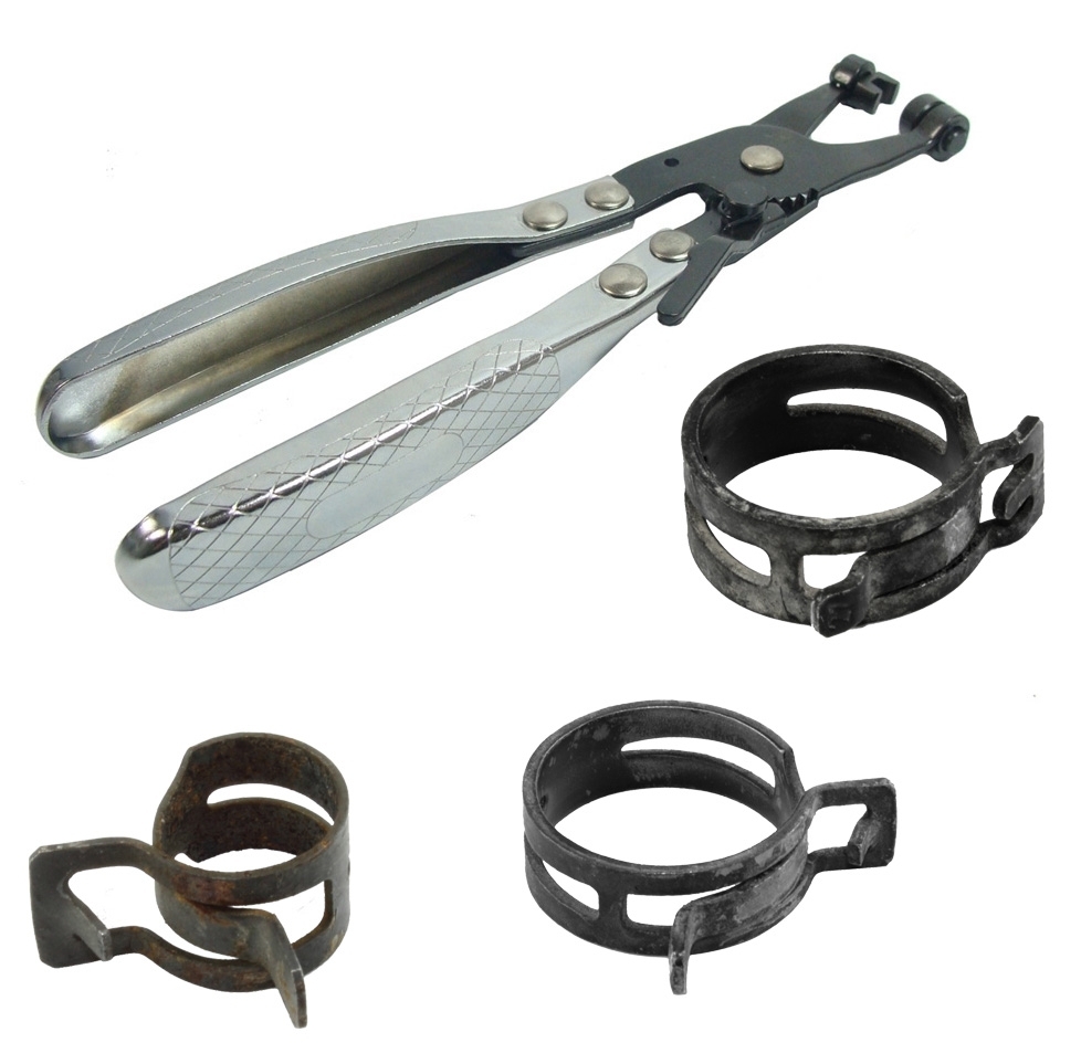 Schlauchklemmenzange für Federbandschellen Werkzeug Schlauchschellenzange Zange