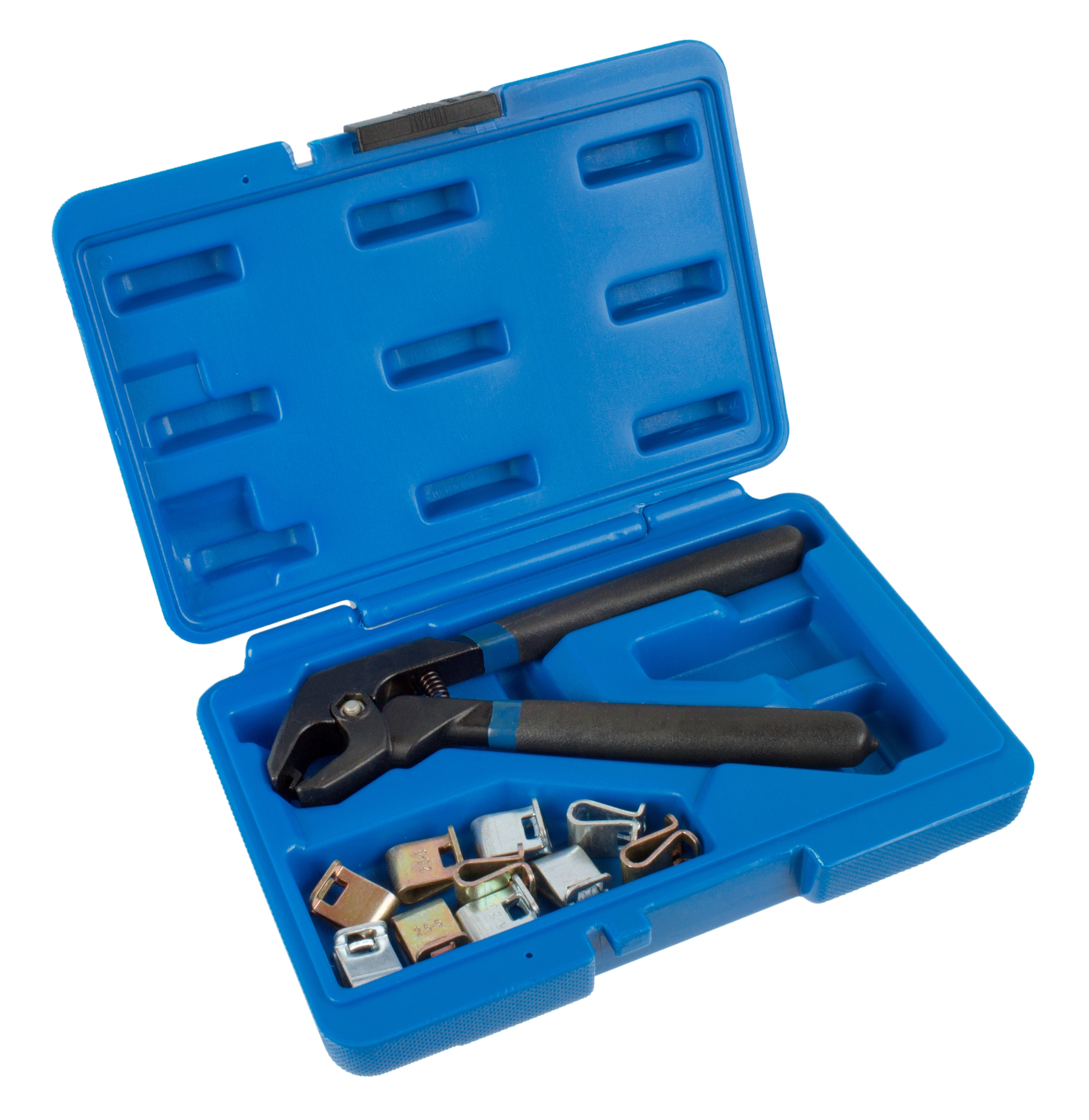 Zange und Fixierklammern für Blechteile - 11-teilig