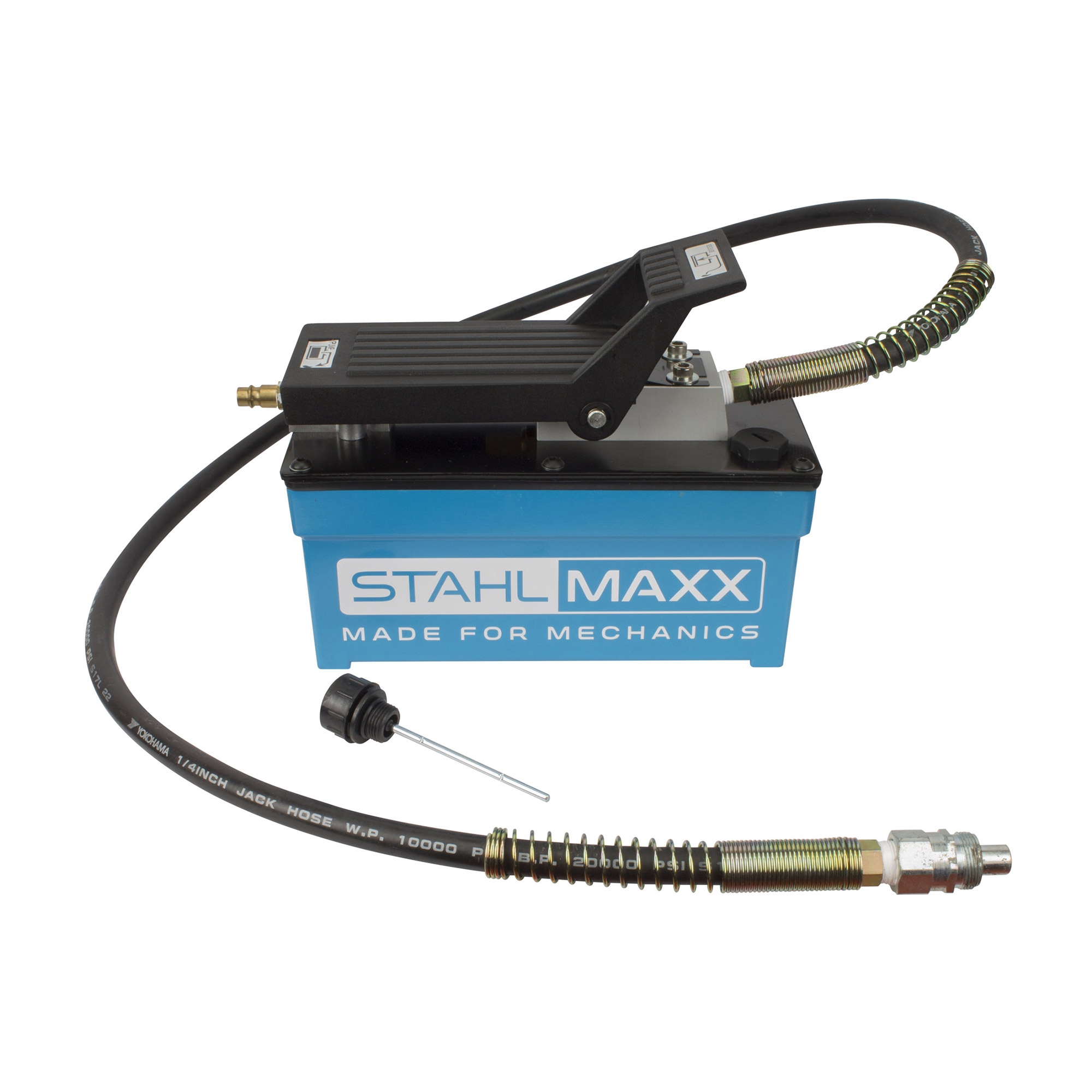 Druckluft-Hydraulik-Pumpe, 689 bar