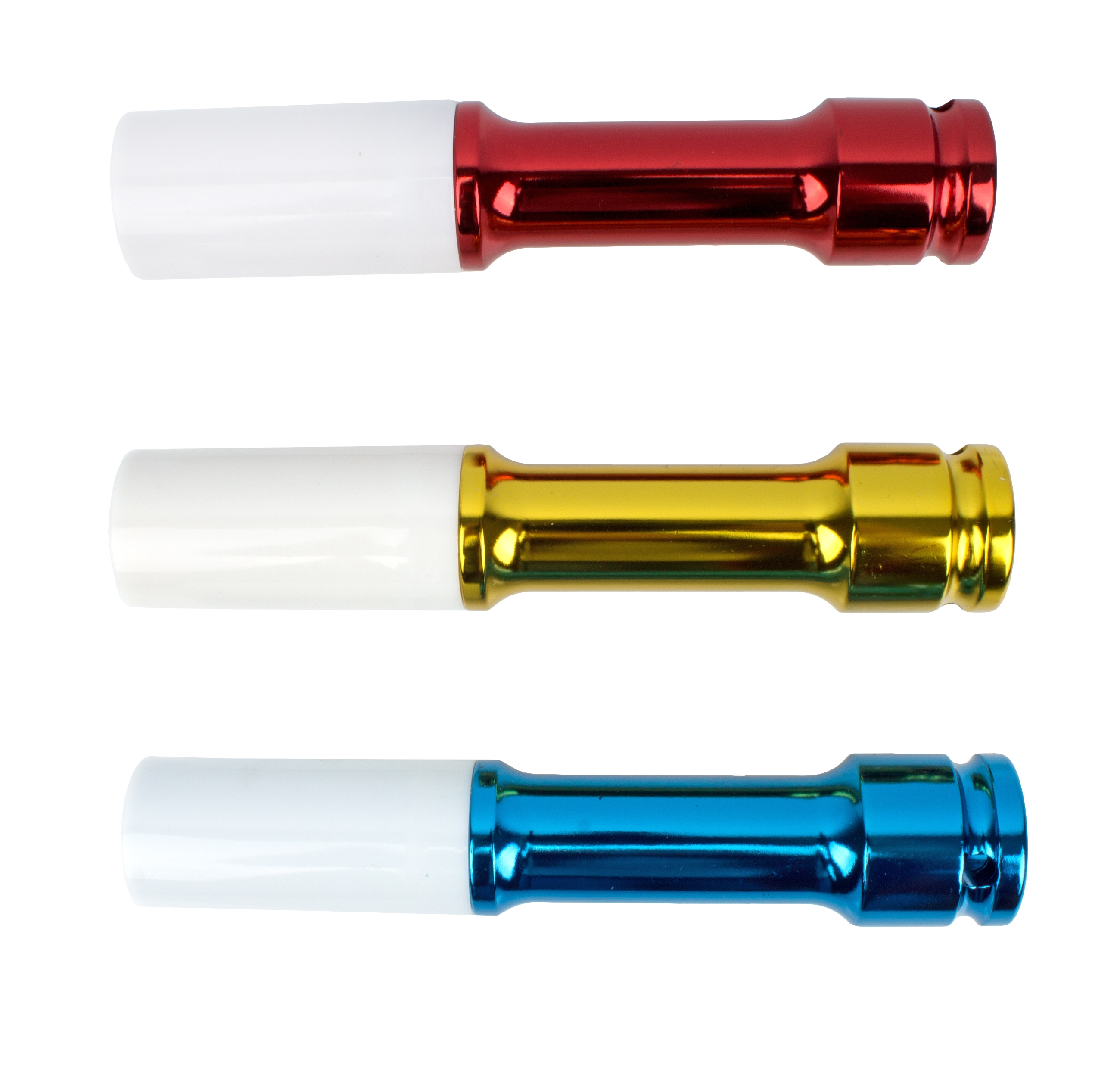 Set Steckschlüssel 17mm 19mm 21mm Schoneinsatz extra lang