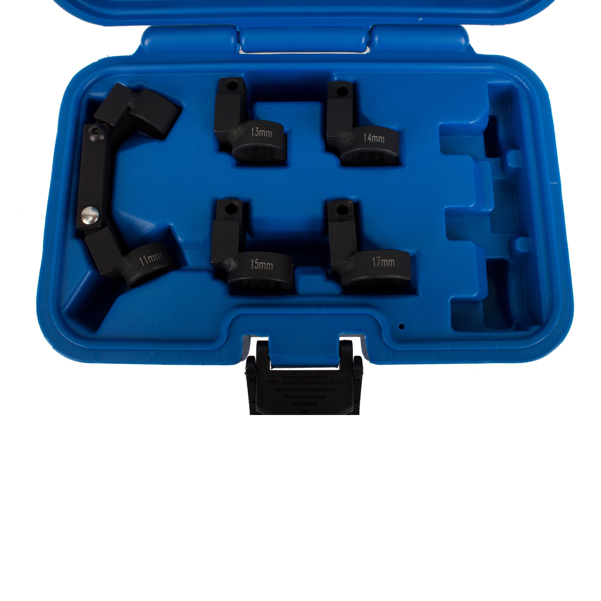 Rohr Leitungsschlüssel Satz flexibel 5 Wechselköpfe SW 11 - 17 mm