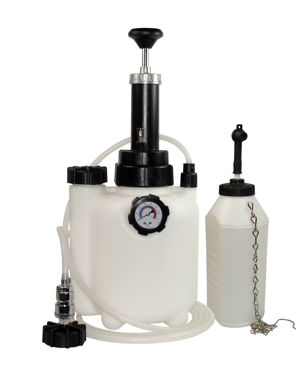 Manueller Bremsenentlüfter + Auffangflasche