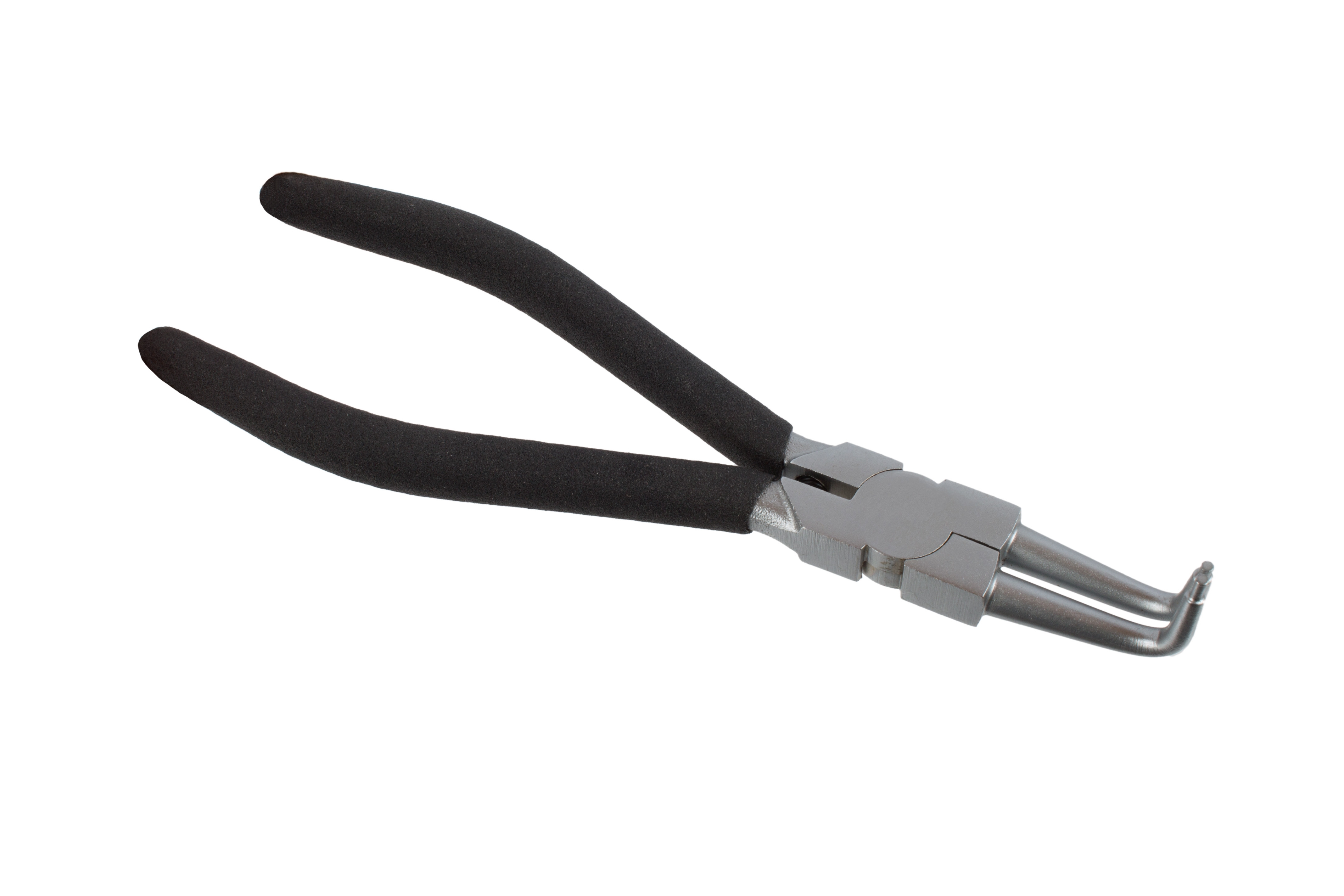 Innen Sicherungsring Zange gebogen 180mm Seegerringzange Sprengringzange