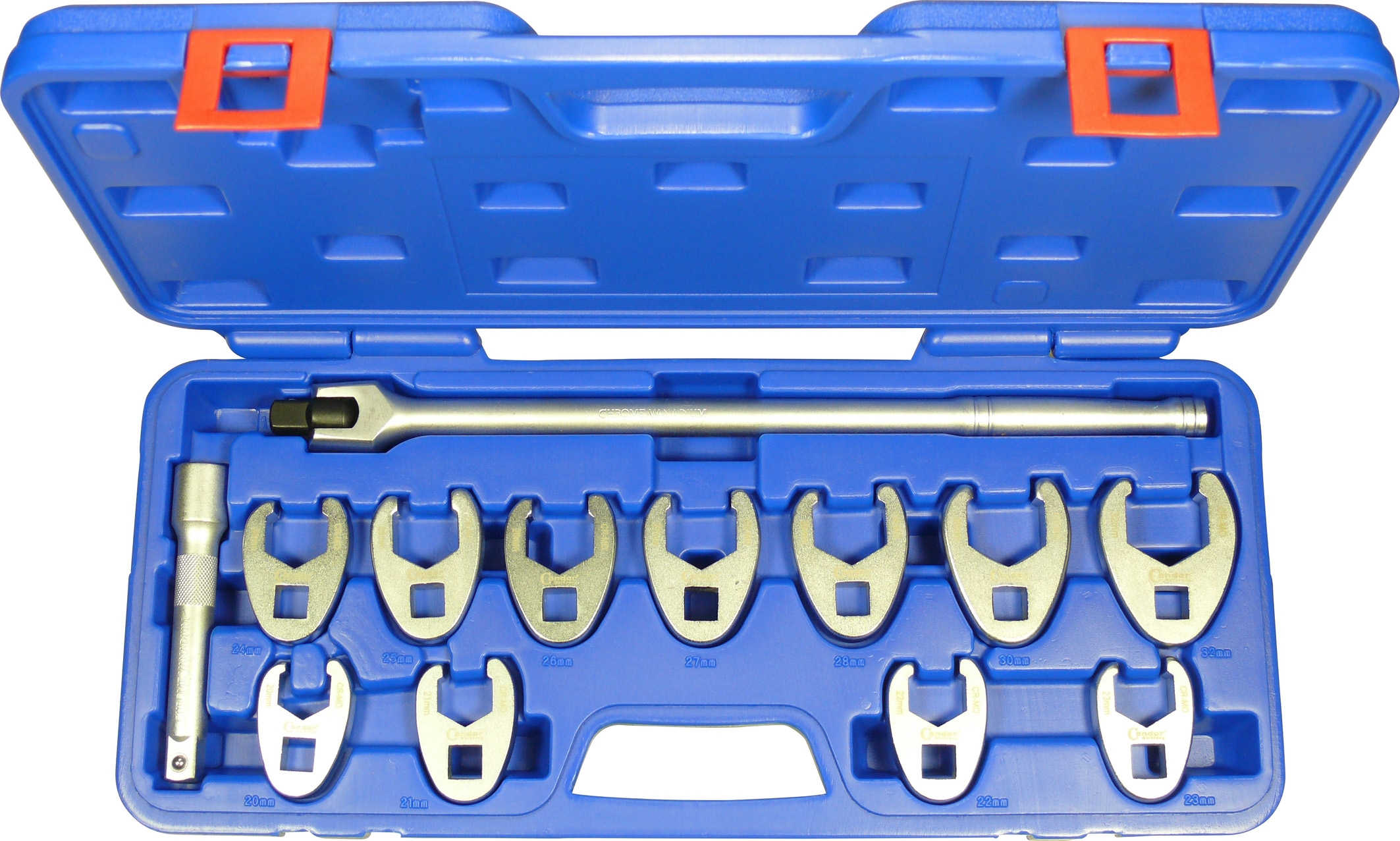 Hahnenfuss Krähenfuss Steckschlüssel Stecknüsse Schlüssel Satz 1/2 20-32