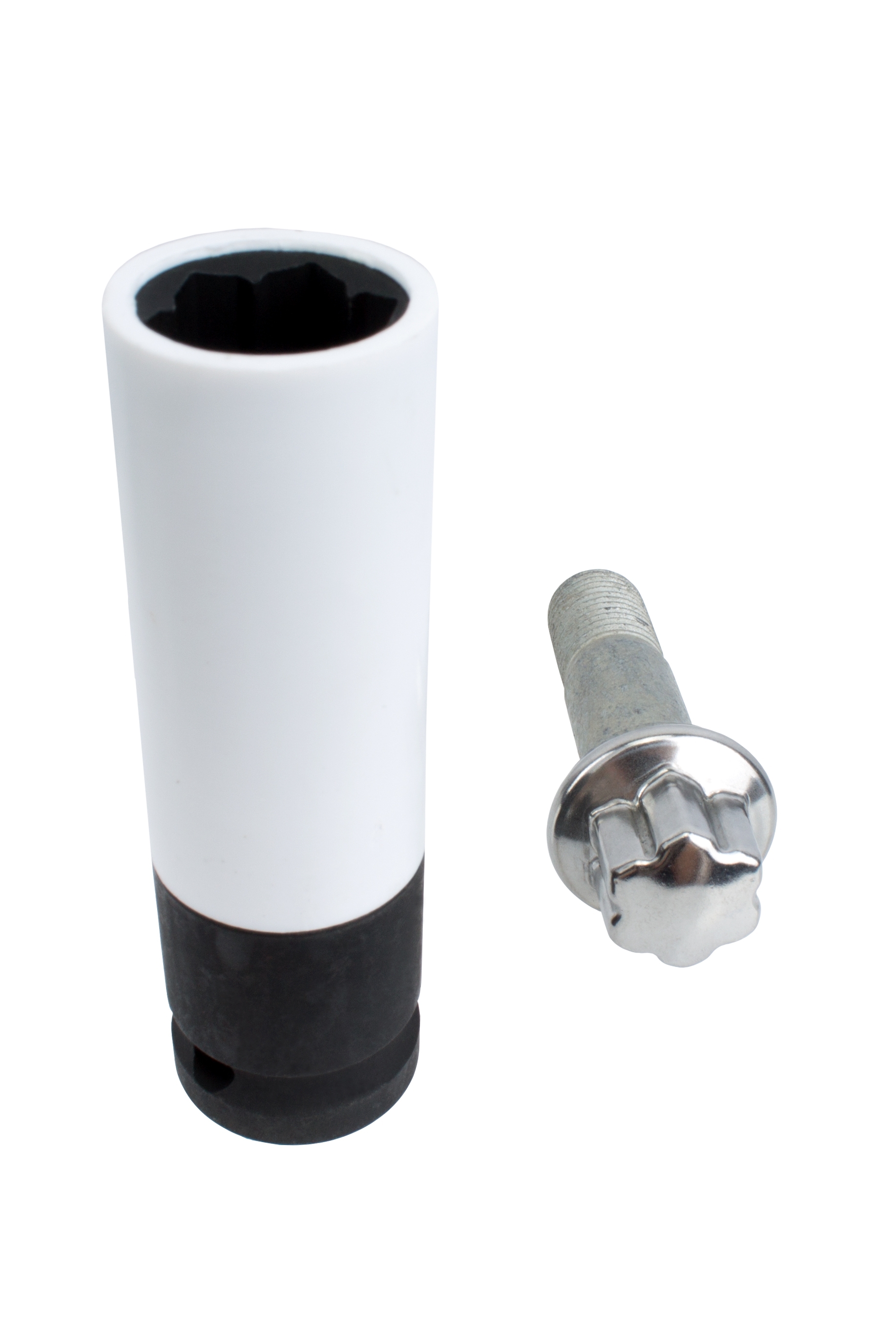 Radmuttern Steckschlüssel SW17 für Mercedes Felgenschloß Stern