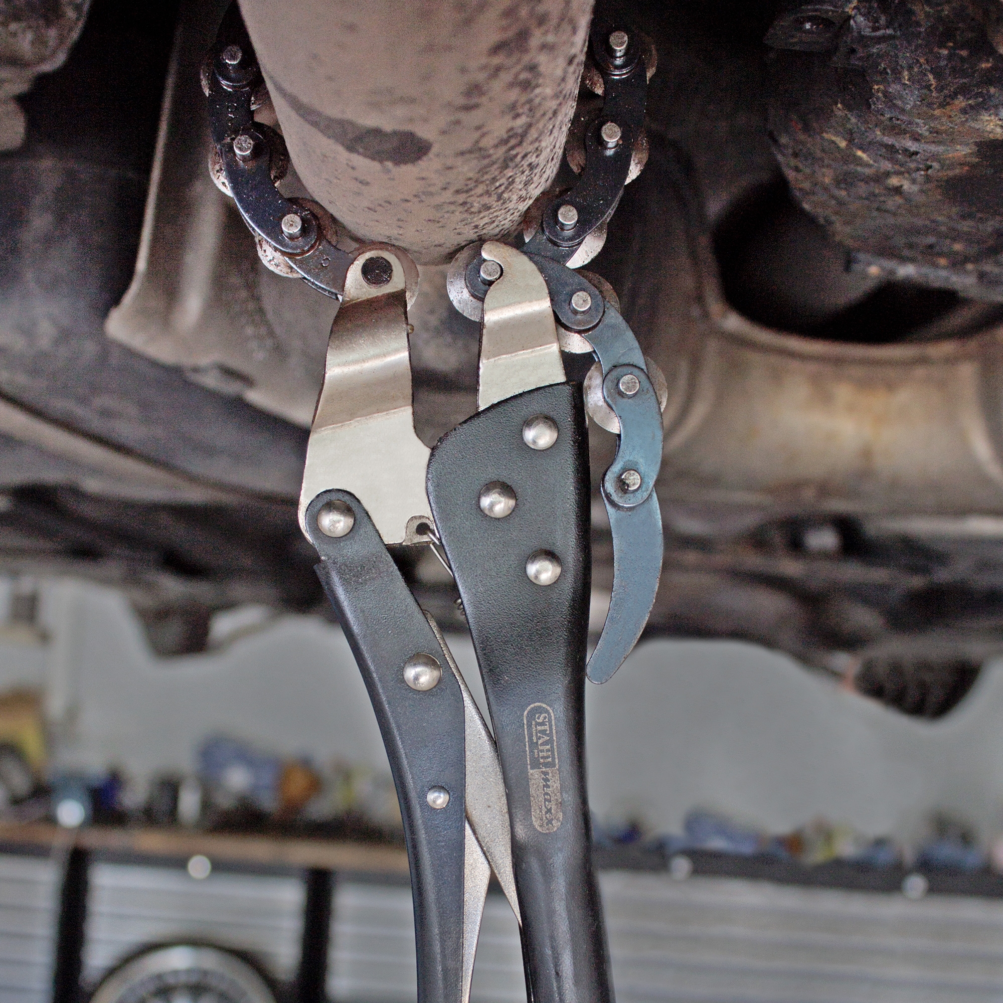 Kettenrohrschneider Kettenrohrabschneider Länge 325mm Auspuff Rohr Schneider