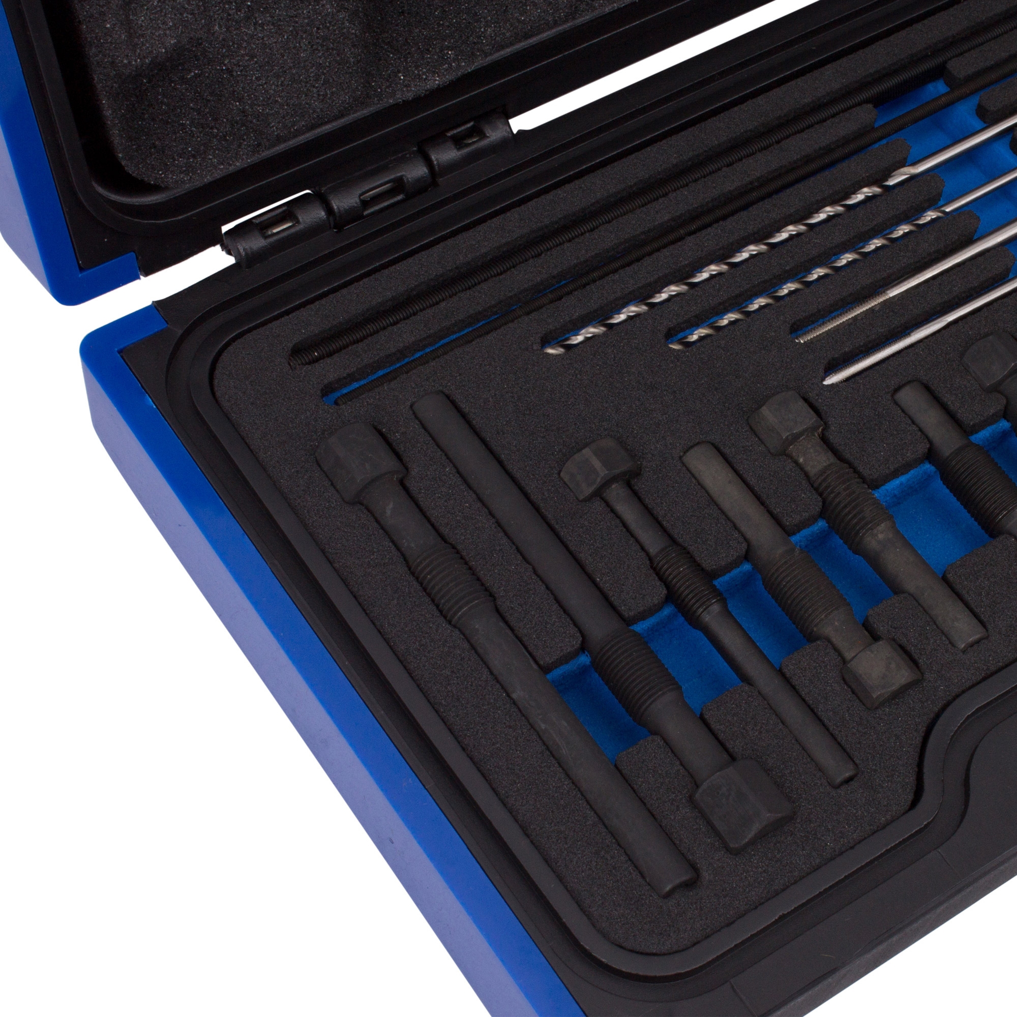 Demontagesatz für abgebrochene Glühkerzenspitzen M8x1.0 M10x1.0 M10x1.25 22-tlg.