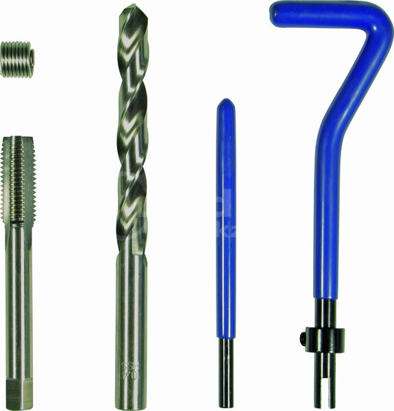 Gewinde Reparatur Set M12x1.75 Gewindereparatursatz 19tlg Gewindeeinsatz