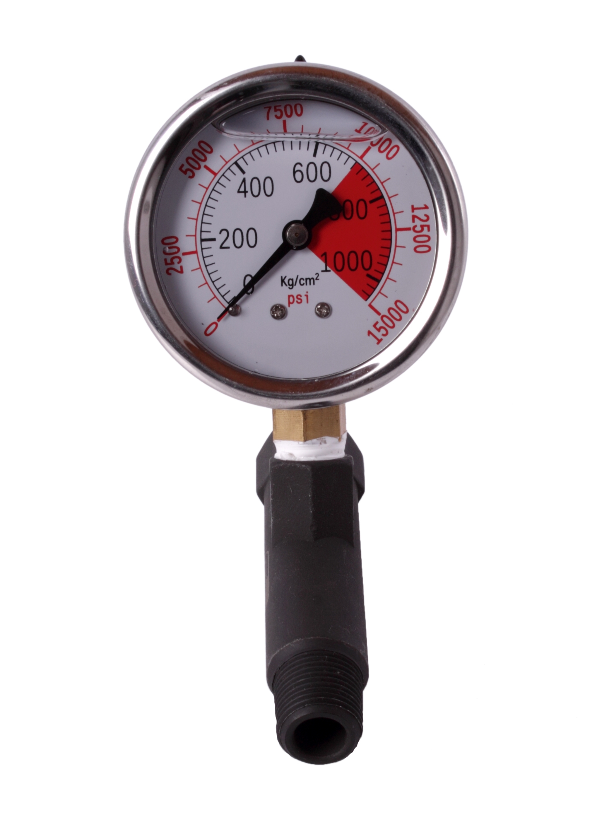 Manometer, 0–1000 bar, für Hydraulik-Pumpe