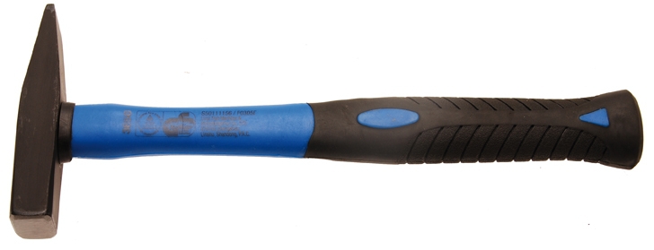 Schlosserhammer Fiberglasstiel Hammer Vorschlaghammer Ausbeulhammer 100 g