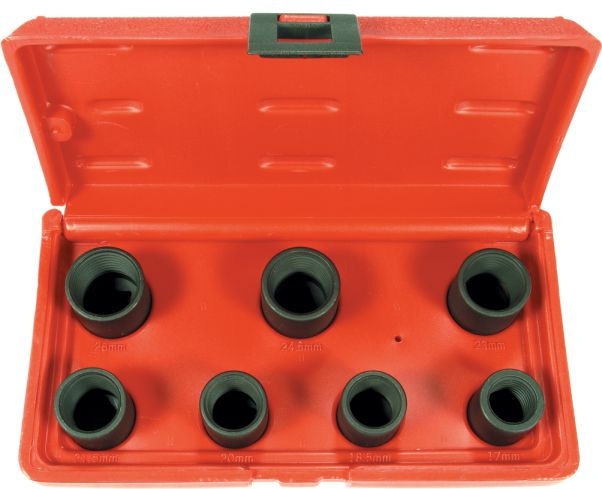 Spezial Steckschlüssel Einsätze konische Linksgewinde Radsicherungsschrauben 1/2