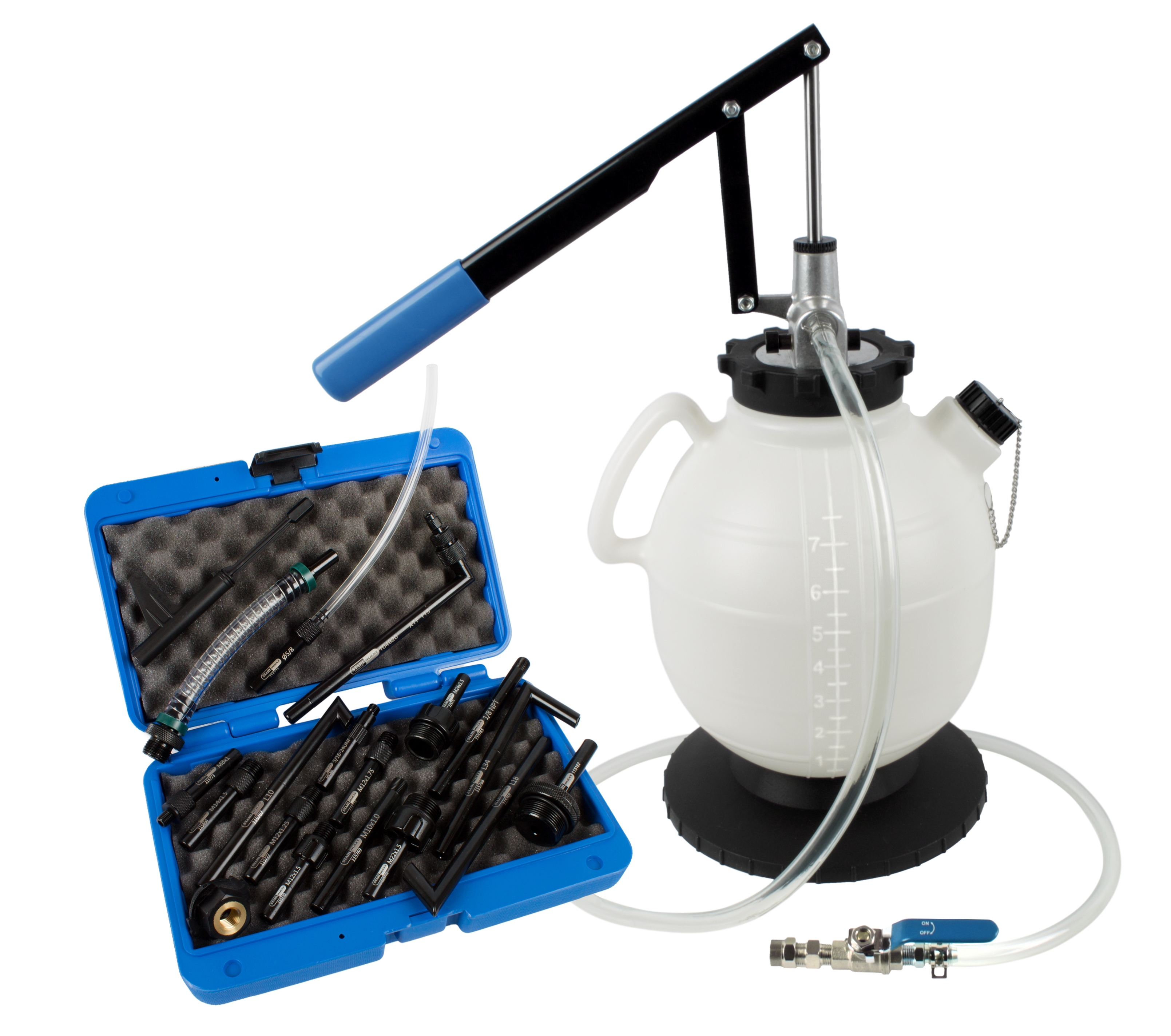 Getriebe-Öl-Einfüllgerät, +19 Adapter